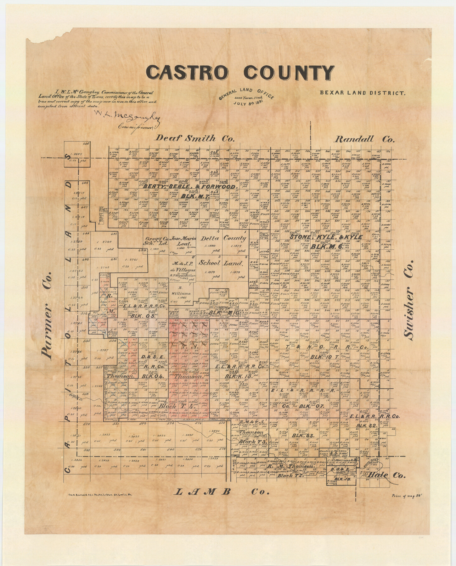 694, Castro County, Texas, Maddox Collection