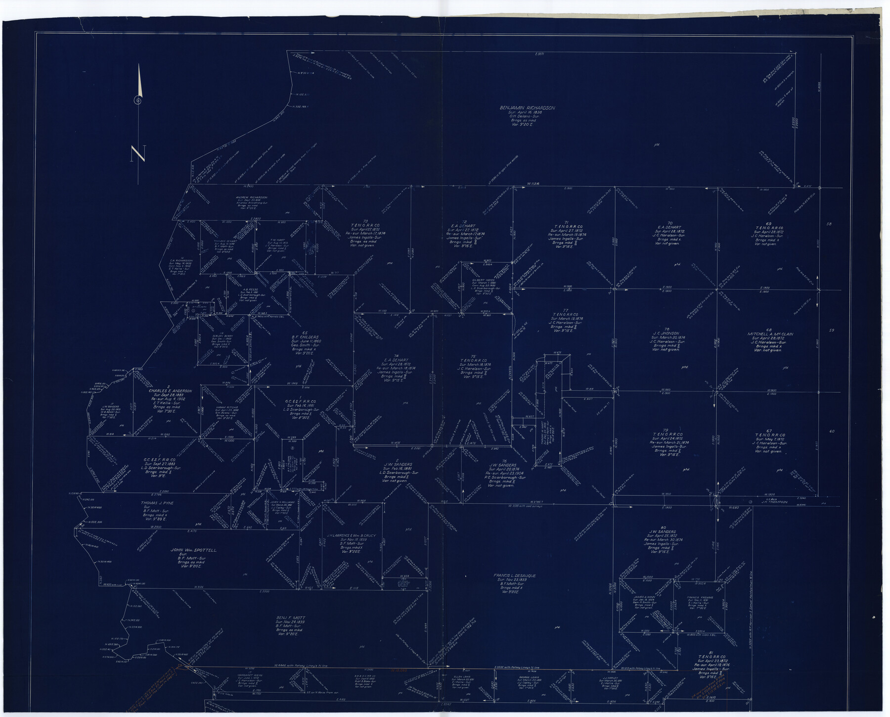 69651, Jasper County Working Sketch 24, General Map Collection