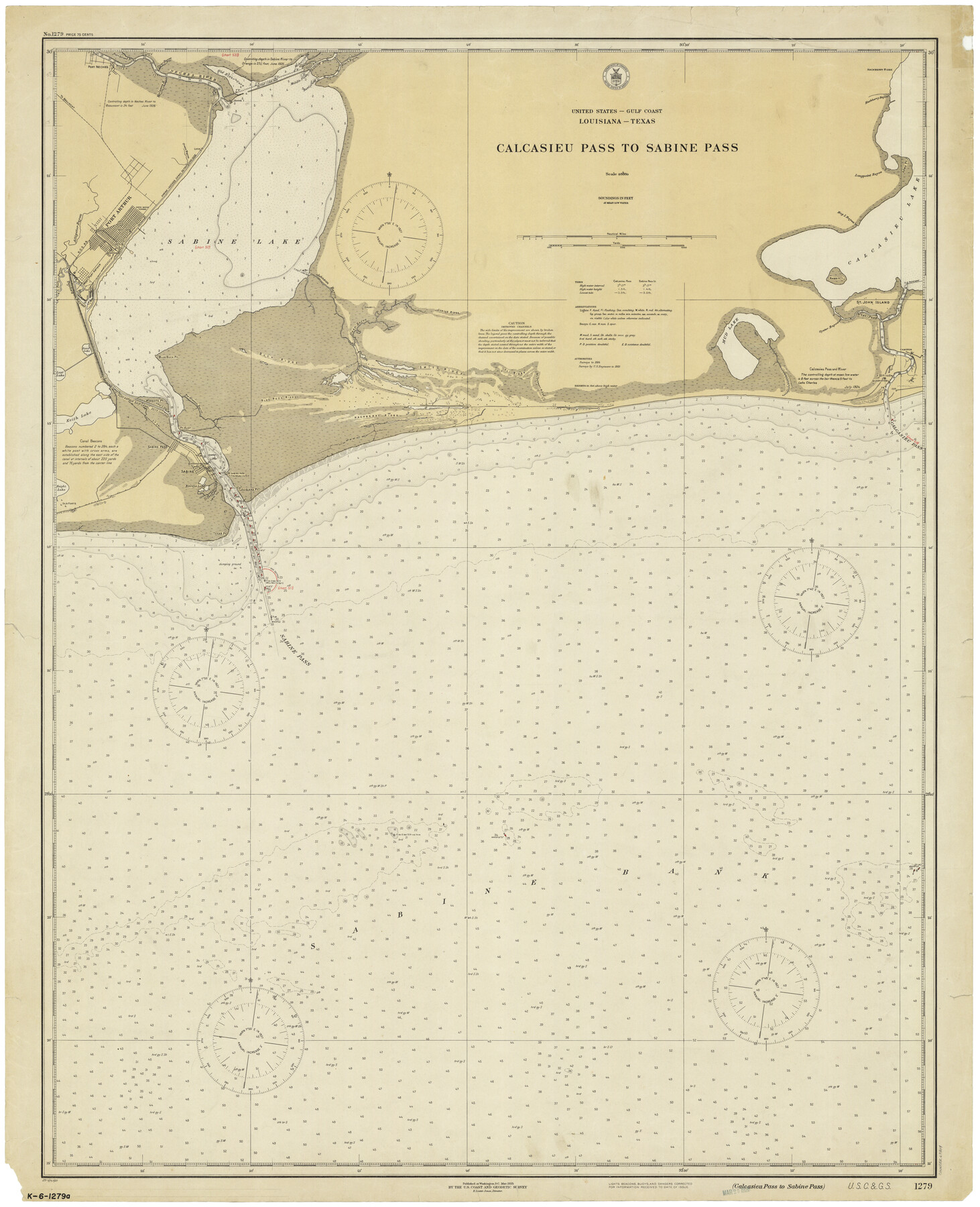 69804, Calcasieu Pass to Sabine Pass, General Map Collection

