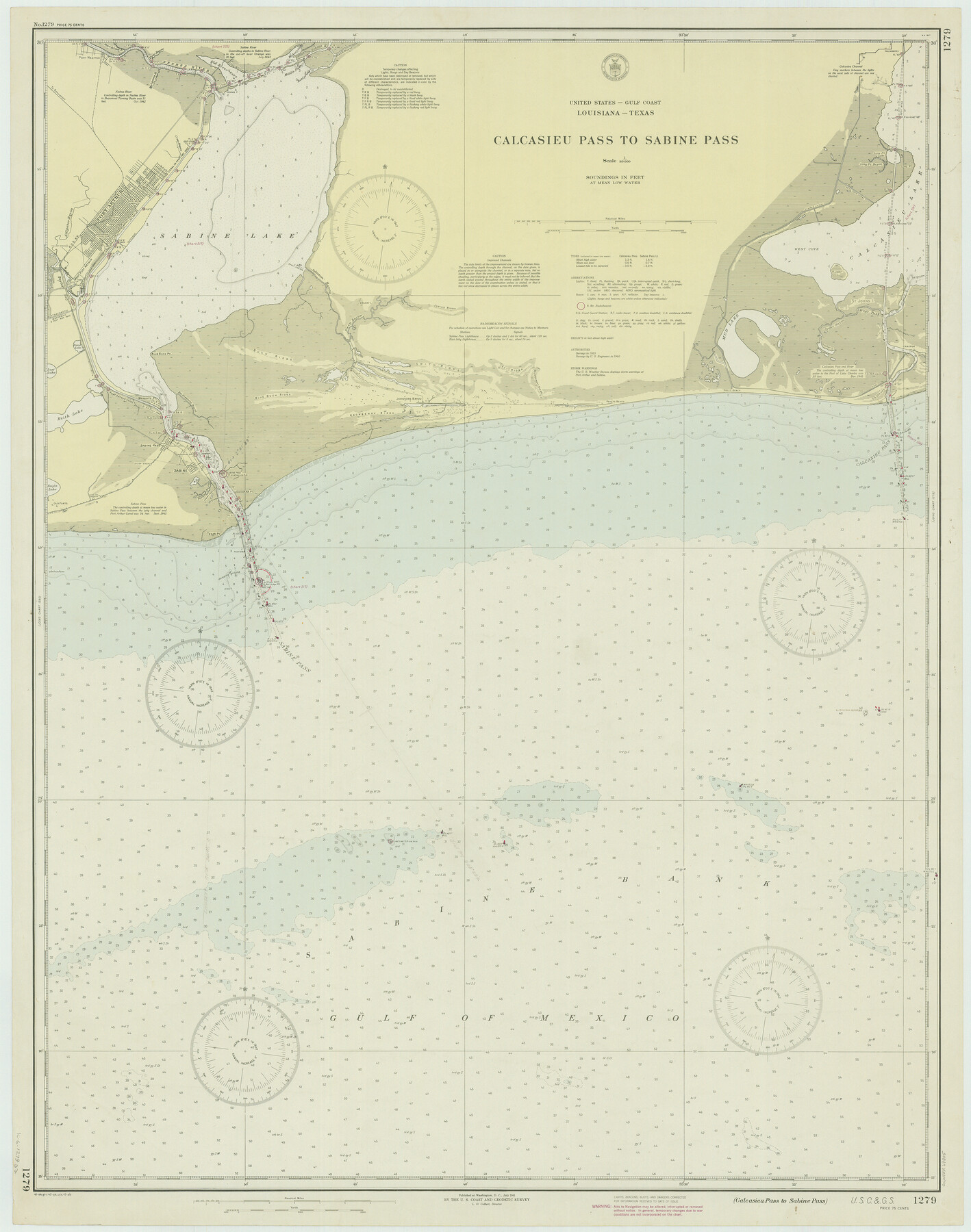 69805, Calcasieu Pass to Sabine Pass, General Map Collection