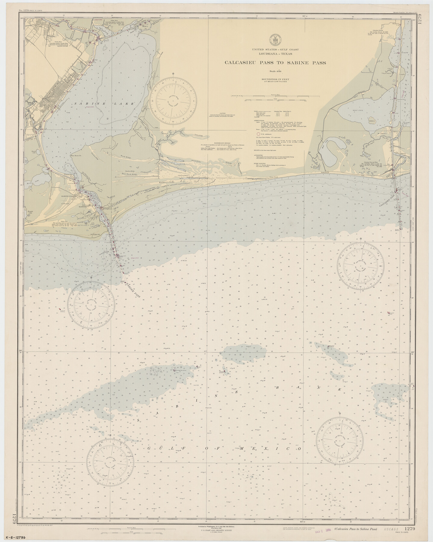 69806, Calcasieu Pass to Sabine Pass, General Map Collection