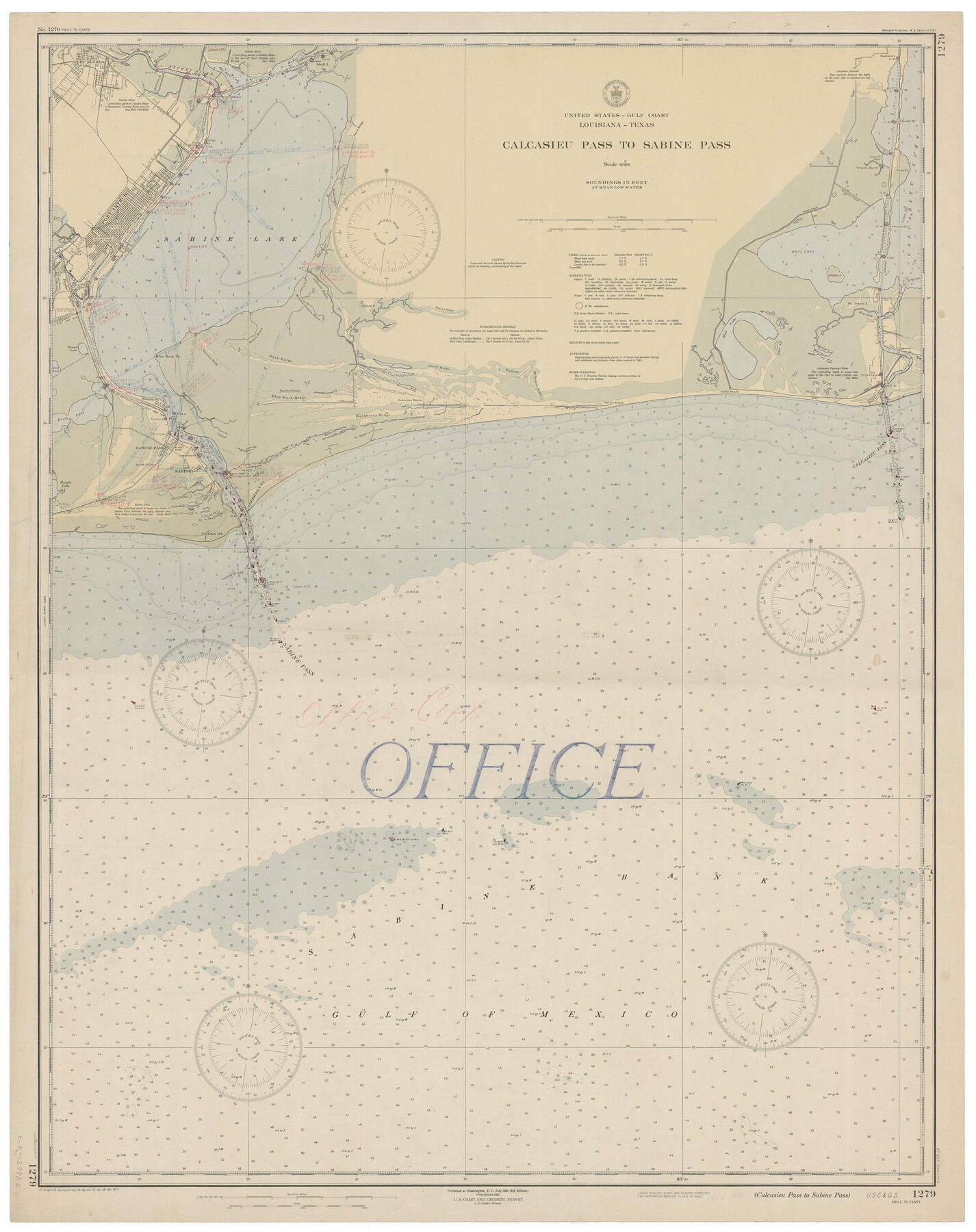 69807, Calcasieu Pass to Sabine Pass, General Map Collection