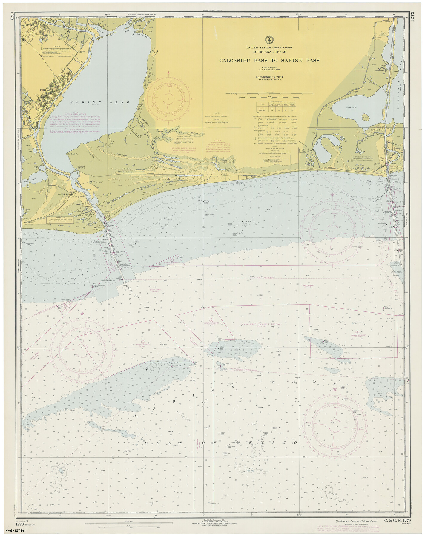 69810, Calcasieu Pass to Sabine Pass, General Map Collection

