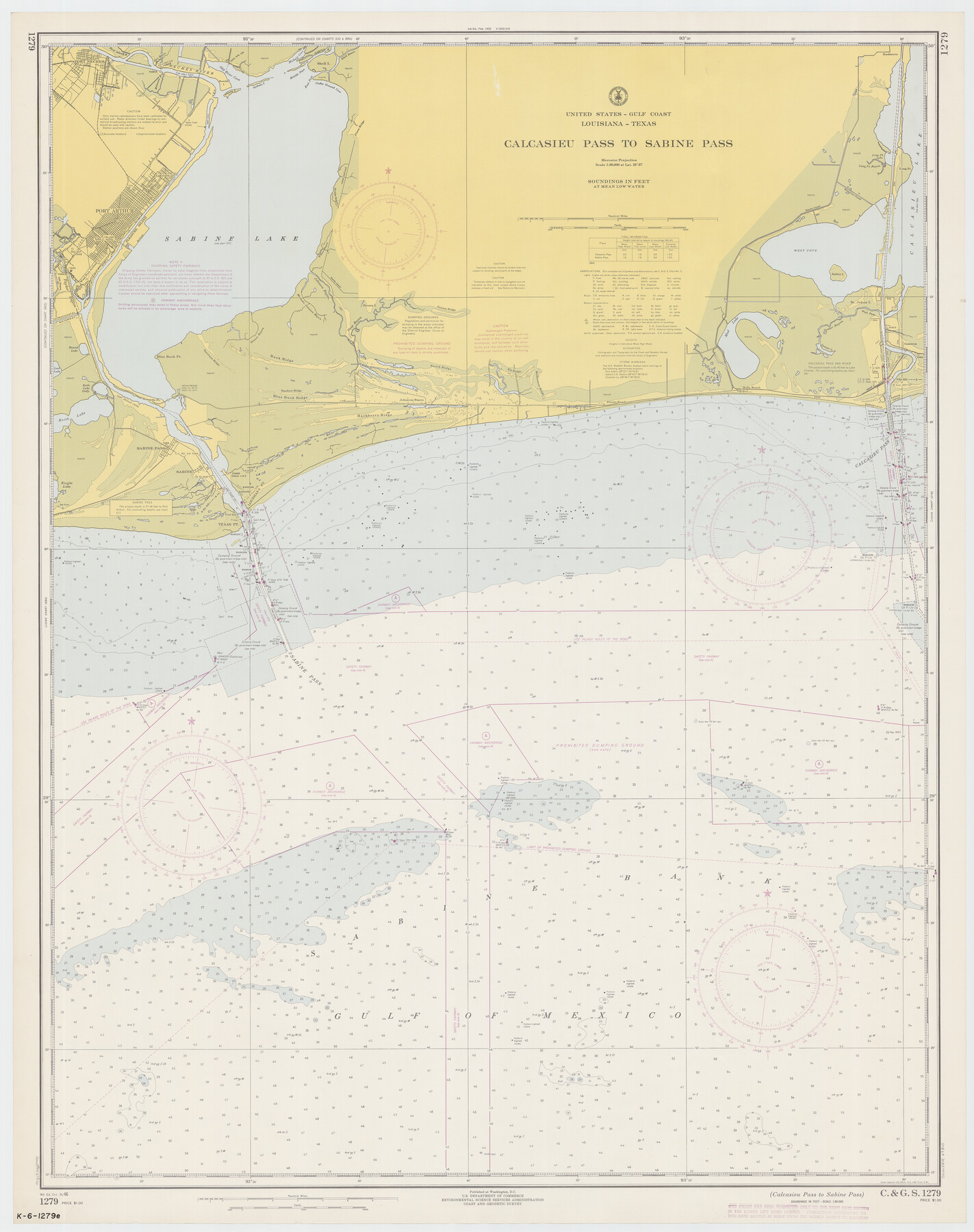 69810, Calcasieu Pass to Sabine Pass, General Map Collection