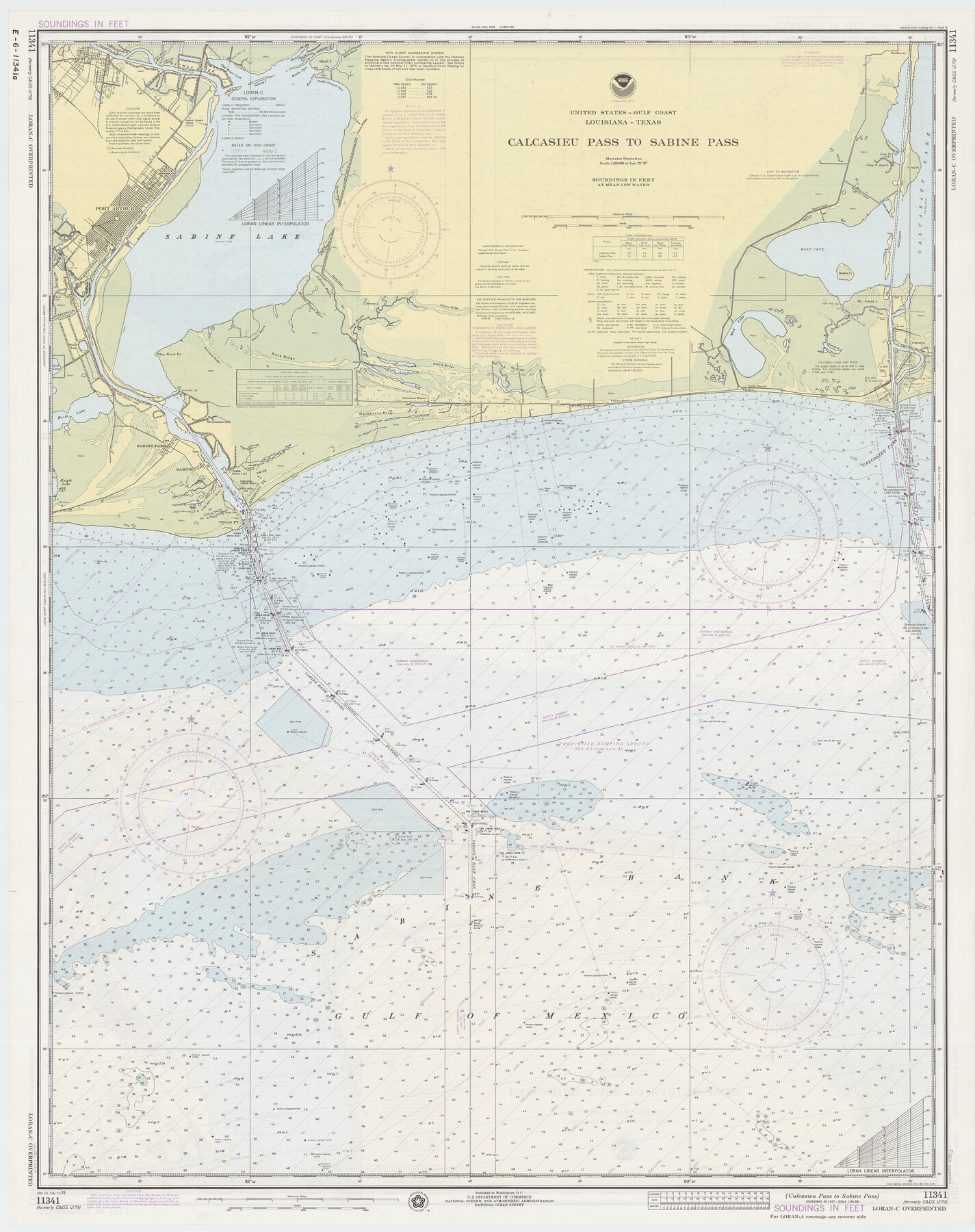 69813, Calcasieu Pass to Sabine Pass, General Map Collection