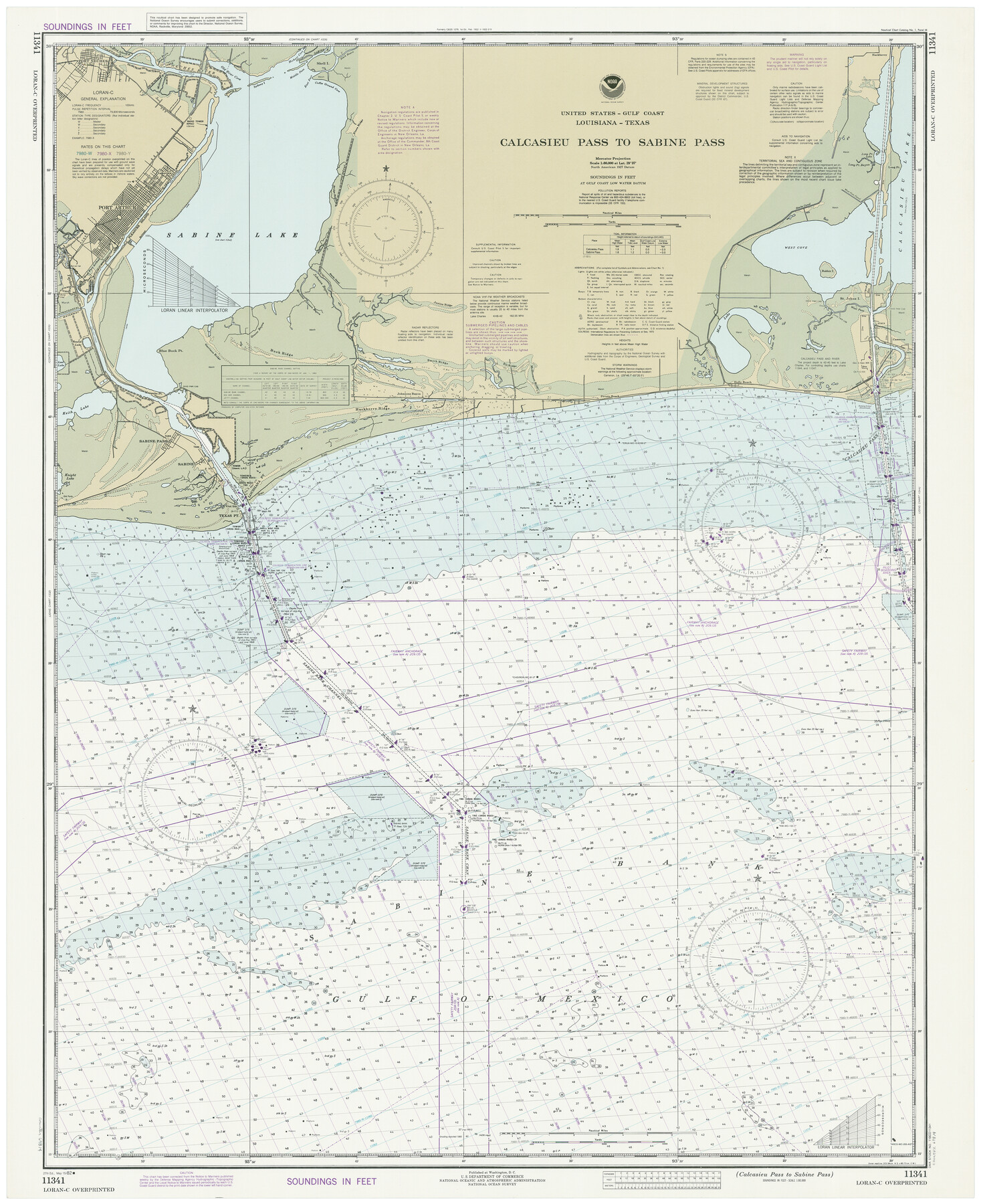 69814, Calcasieu Pass to Sabine Pass, General Map Collection
