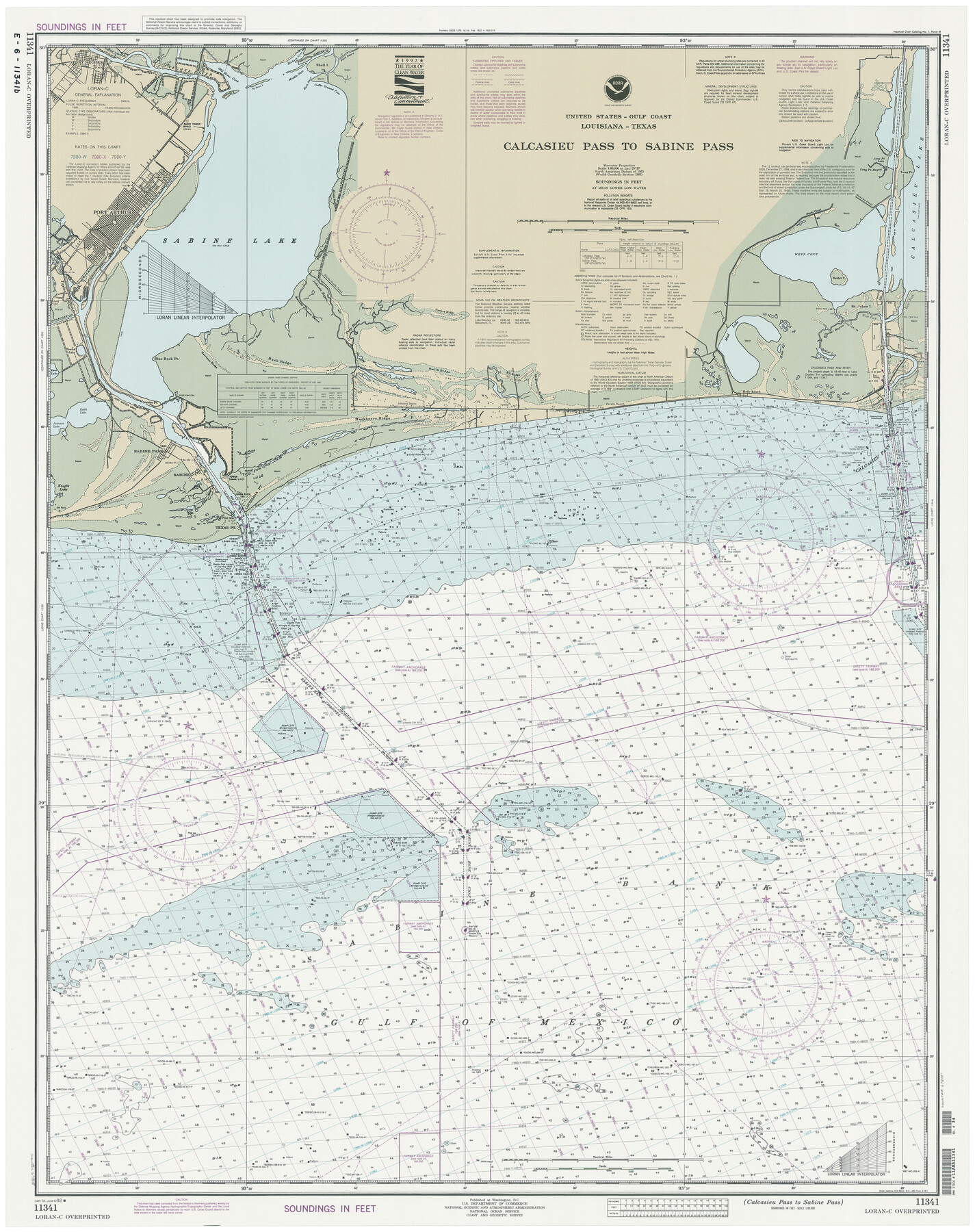 69815, Calcasieu Pass to Sabine Pass, General Map Collection
