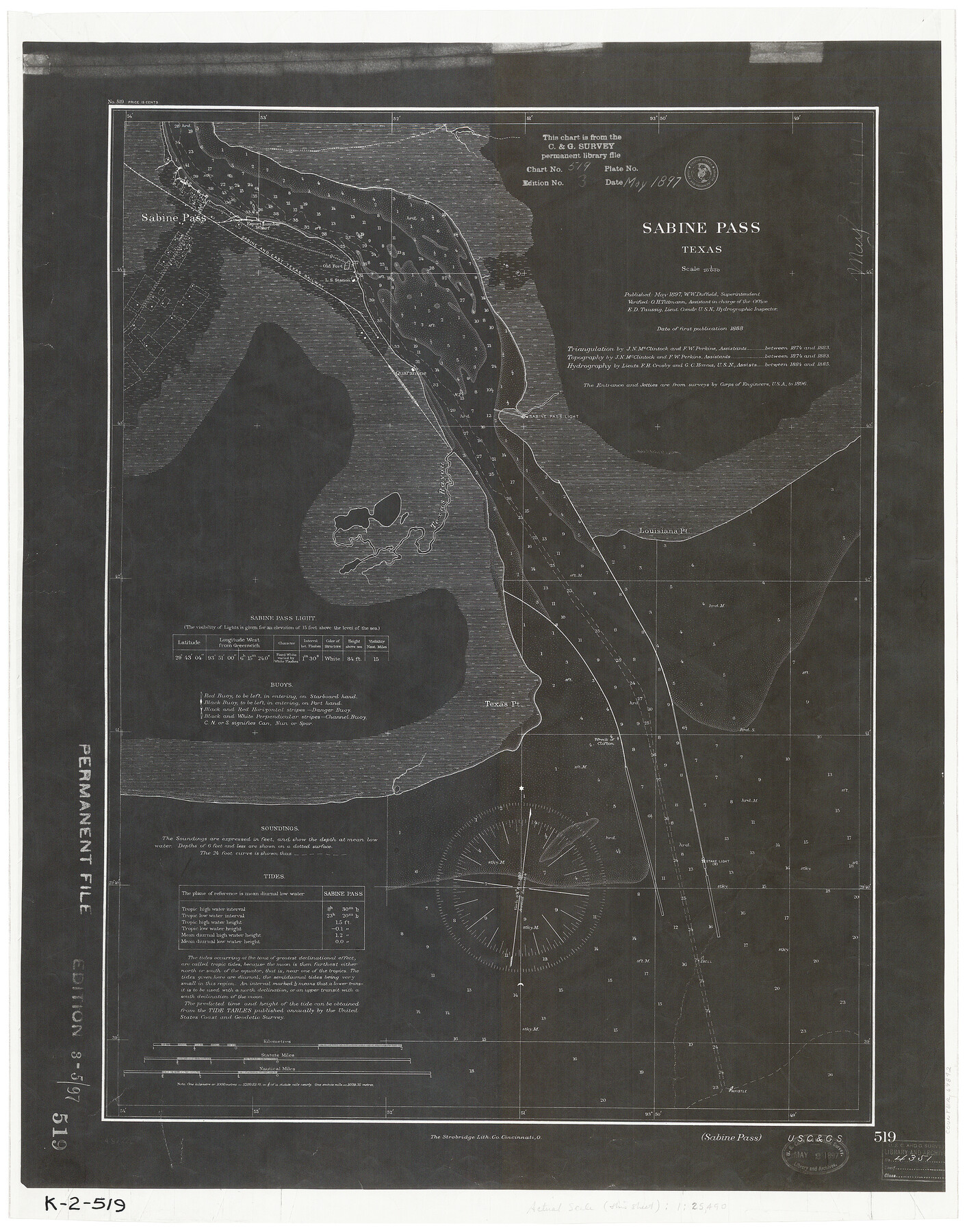 69842, Sabine Pass, General Map Collection