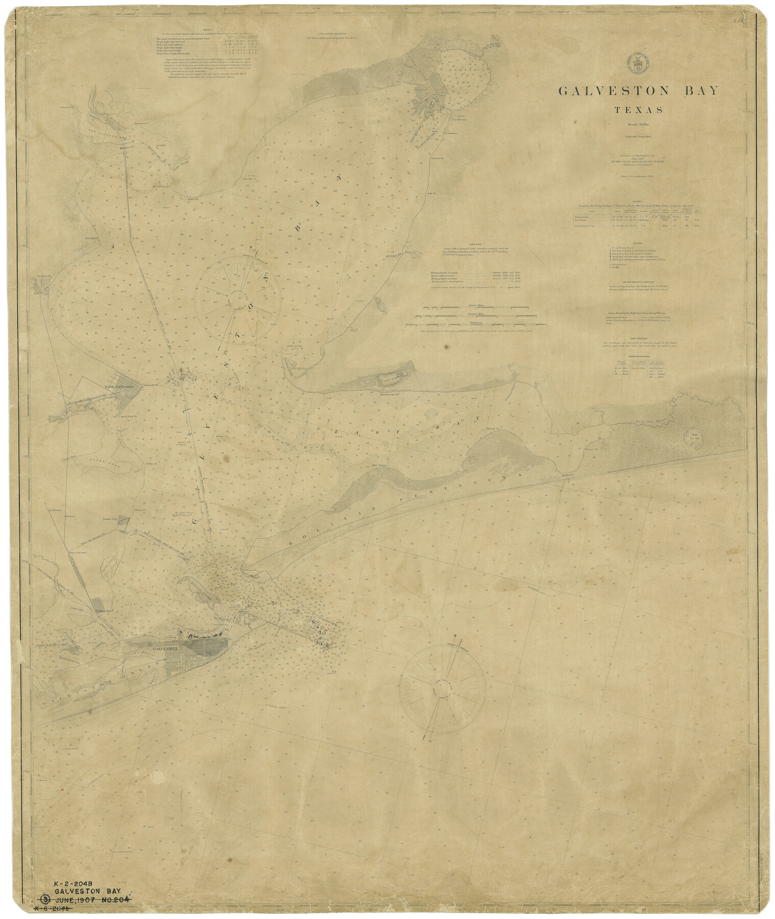 69871, Galveston Bay, General Map Collection
