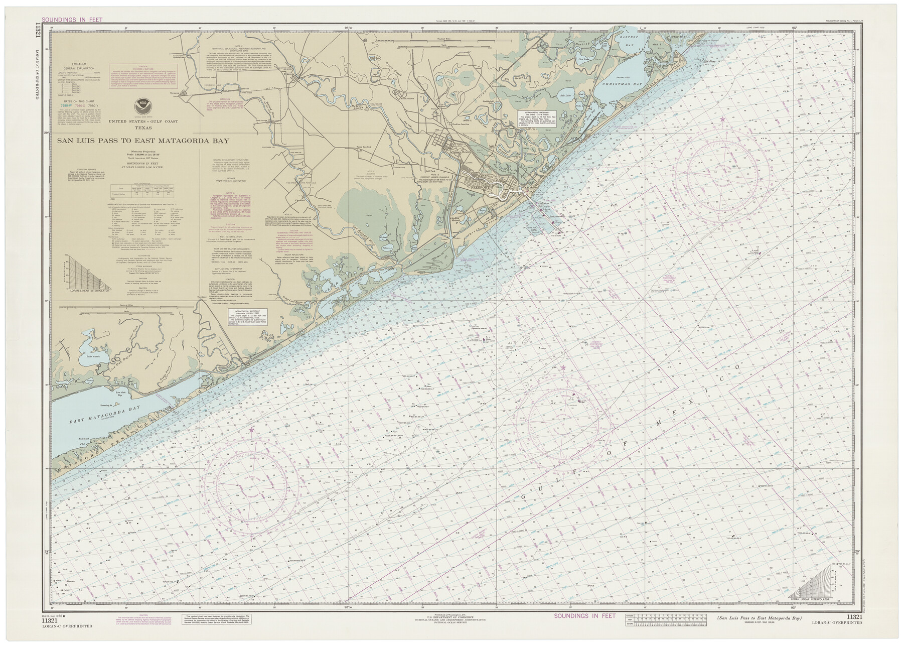 69971, San Luis Pass to East Matagorda Bay, General Map Collection
