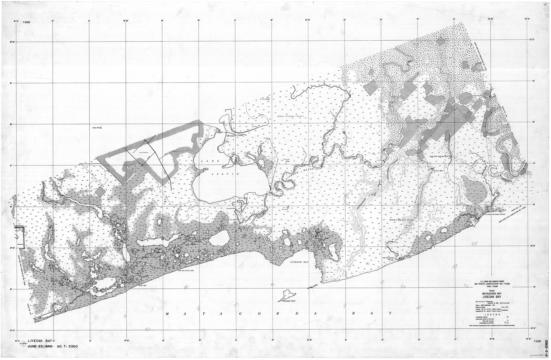 69992, Texas, Matagorda Bay, Liveoak Bay, General Map Collection
