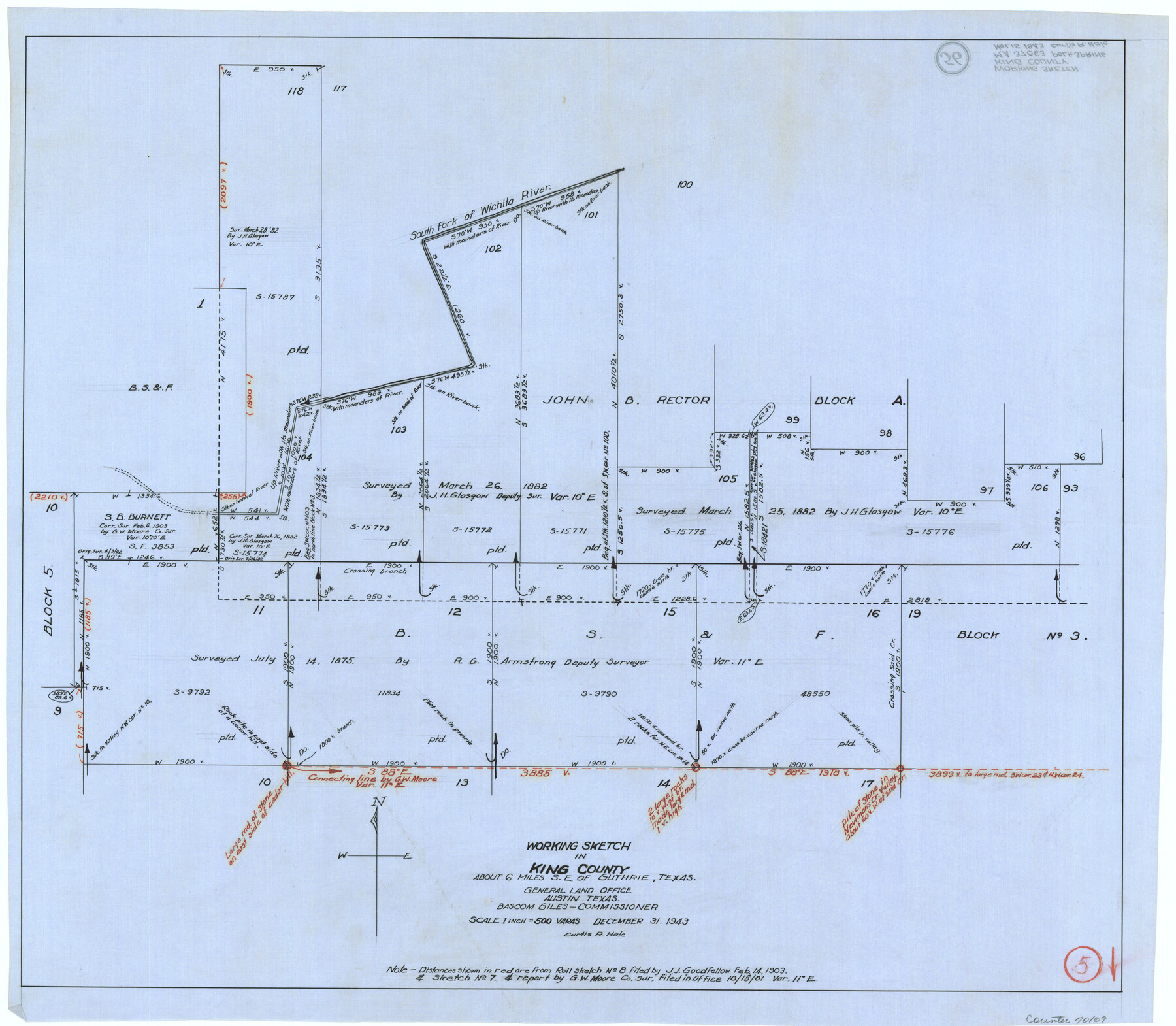 70169, King County Working Sketch 5, General Map Collection