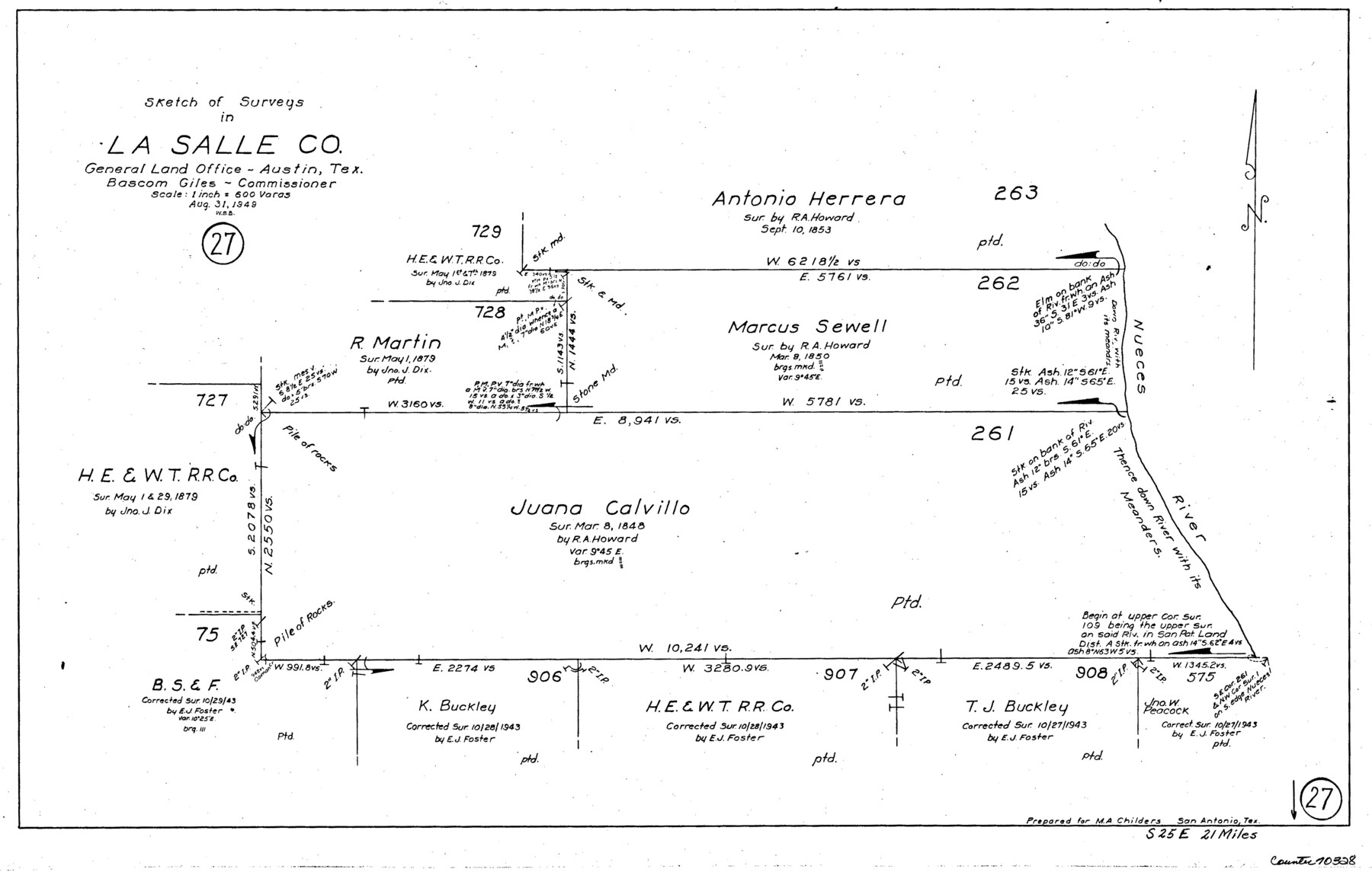 70328, La Salle County Working Sketch 27, General Map Collection