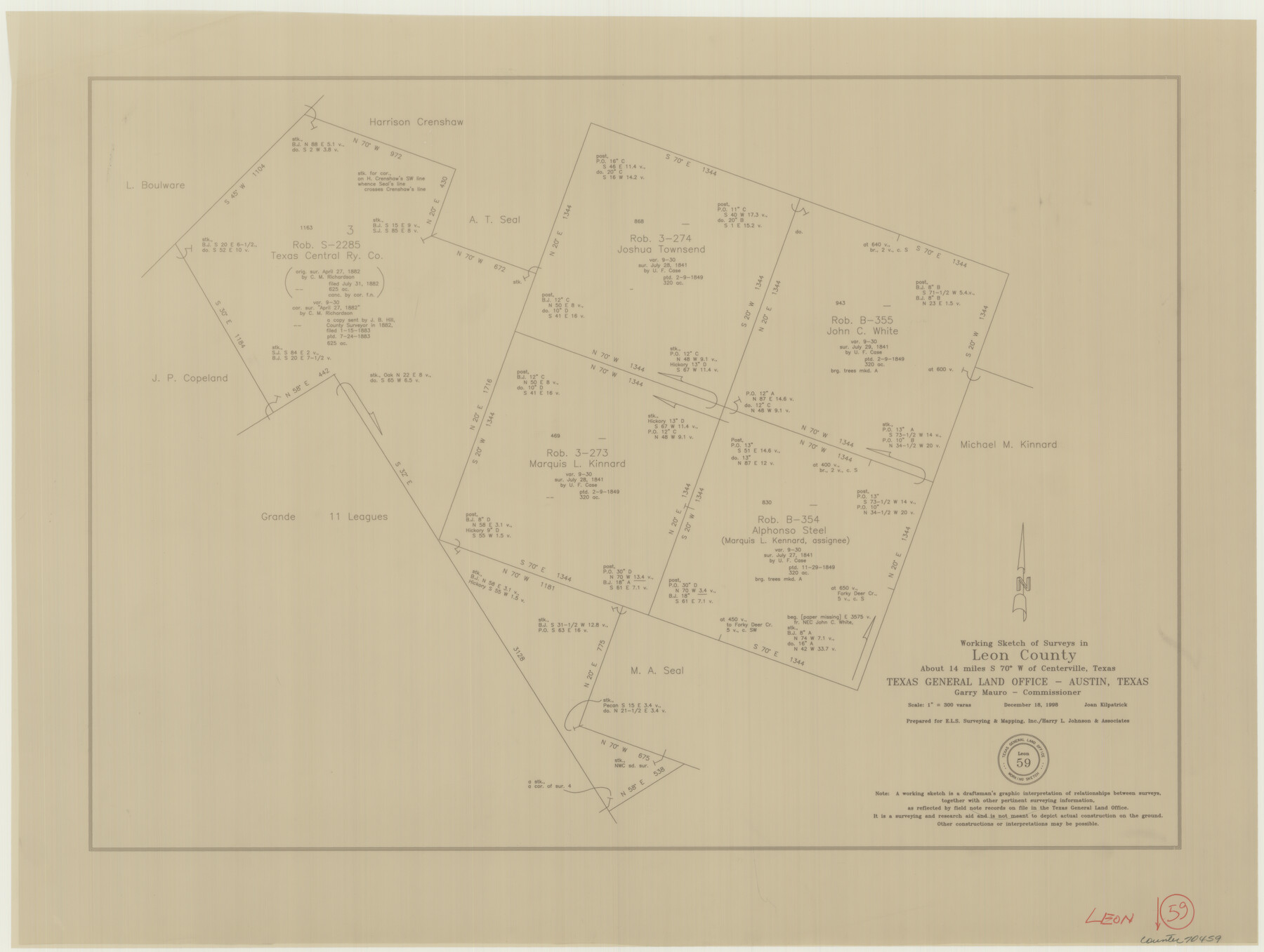 70459, Leon County Working Sketch 59, General Map Collection