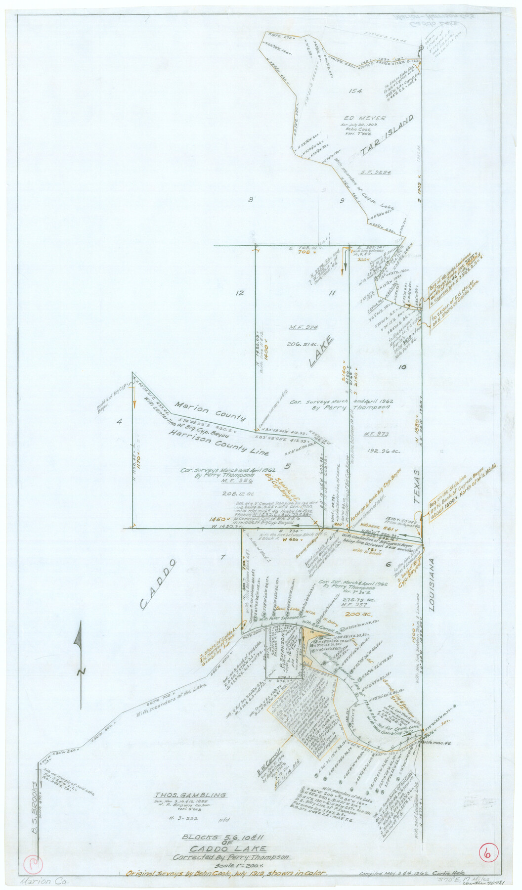 70781, Marion County Working Sketch 6, General Map Collection