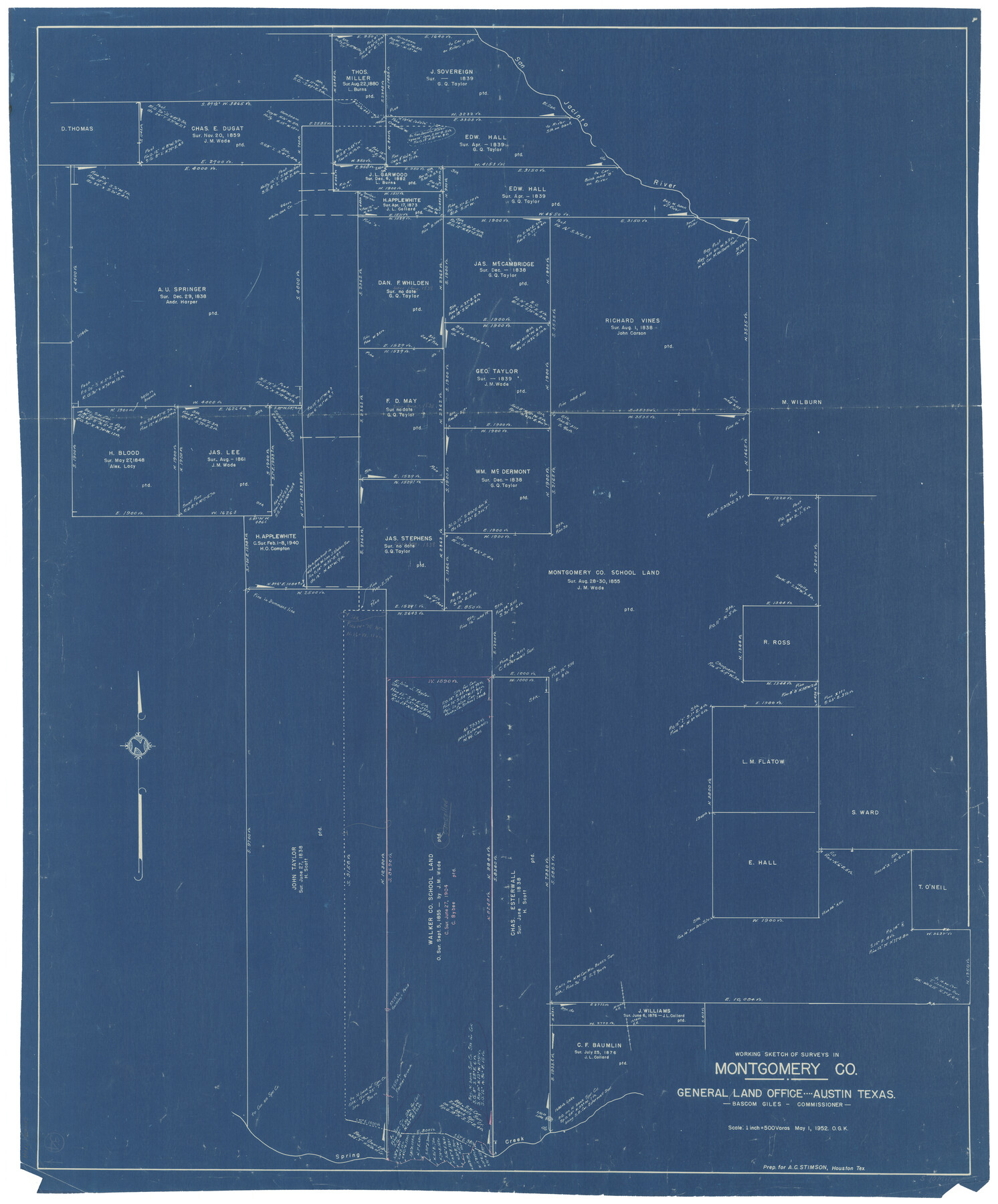 71141, Montgomery County Working Sketch 34, General Map Collection
