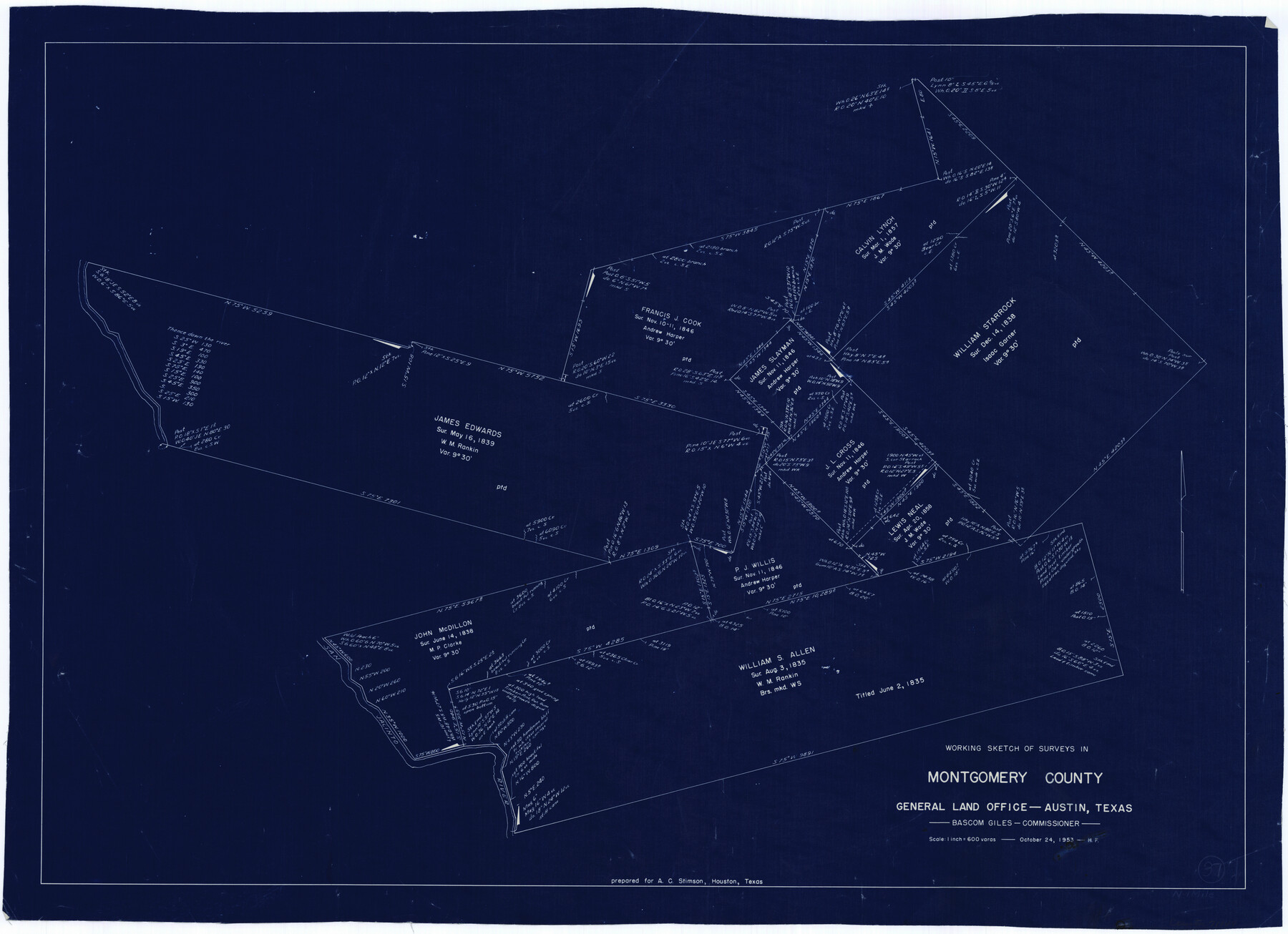 71144, Montgomery County Working Sketch 37, General Map Collection