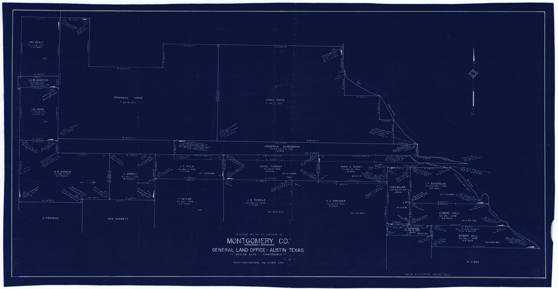 71146, Montgomery County Working Sketch 39, General Map Collection