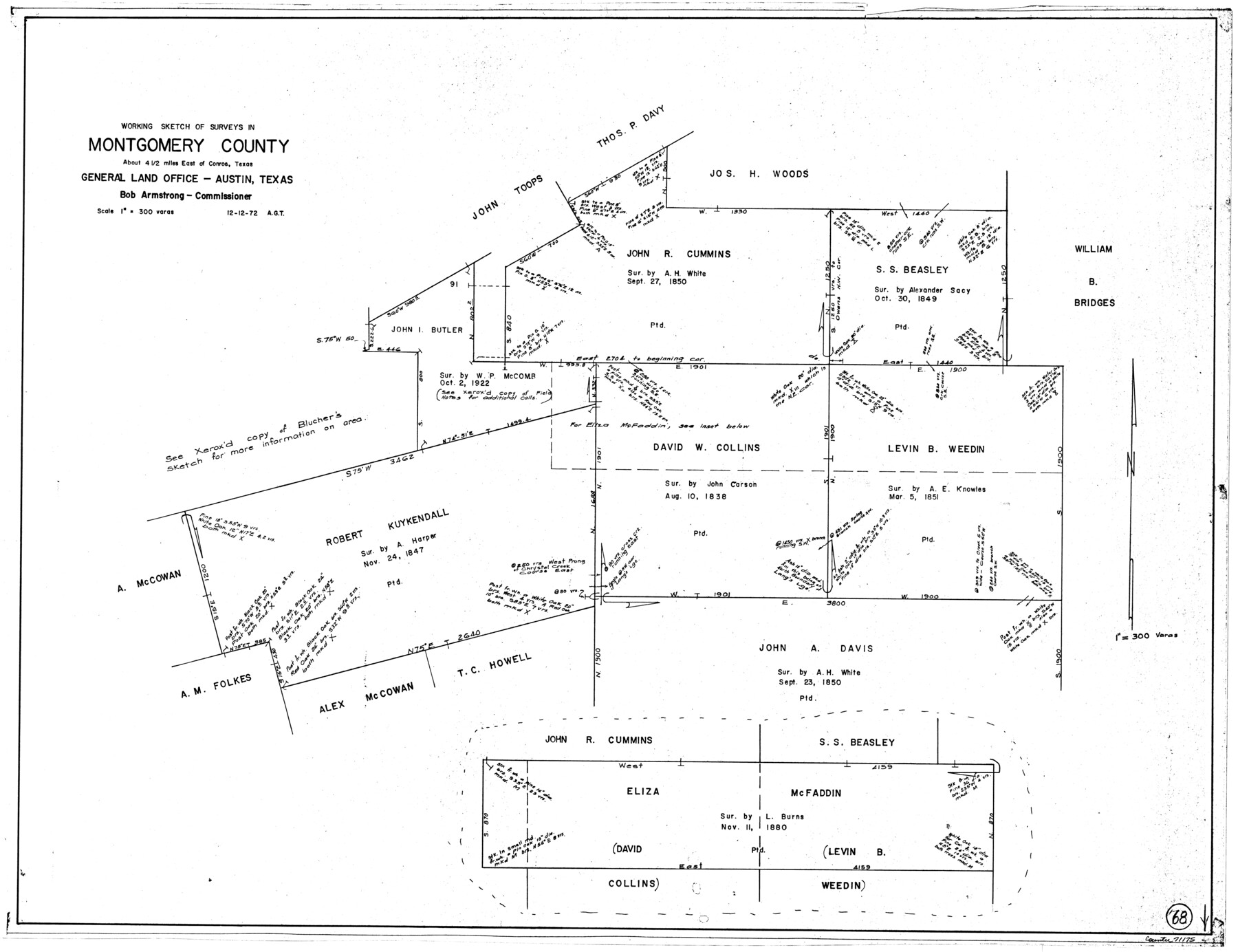 71175, Montgomery County Working Sketch 68, General Map Collection