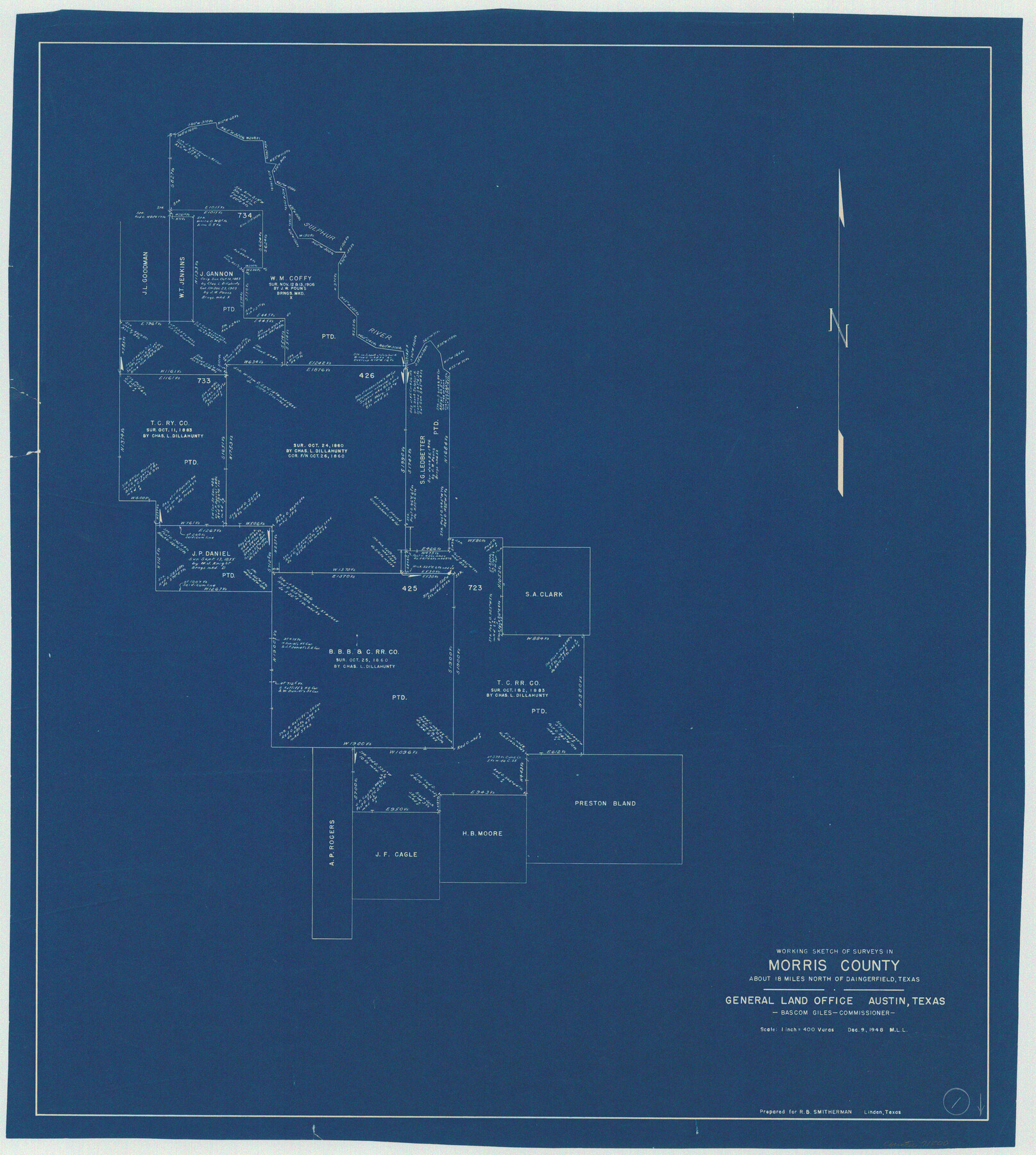 71200, Morris County Working Sketch 1, General Map Collection