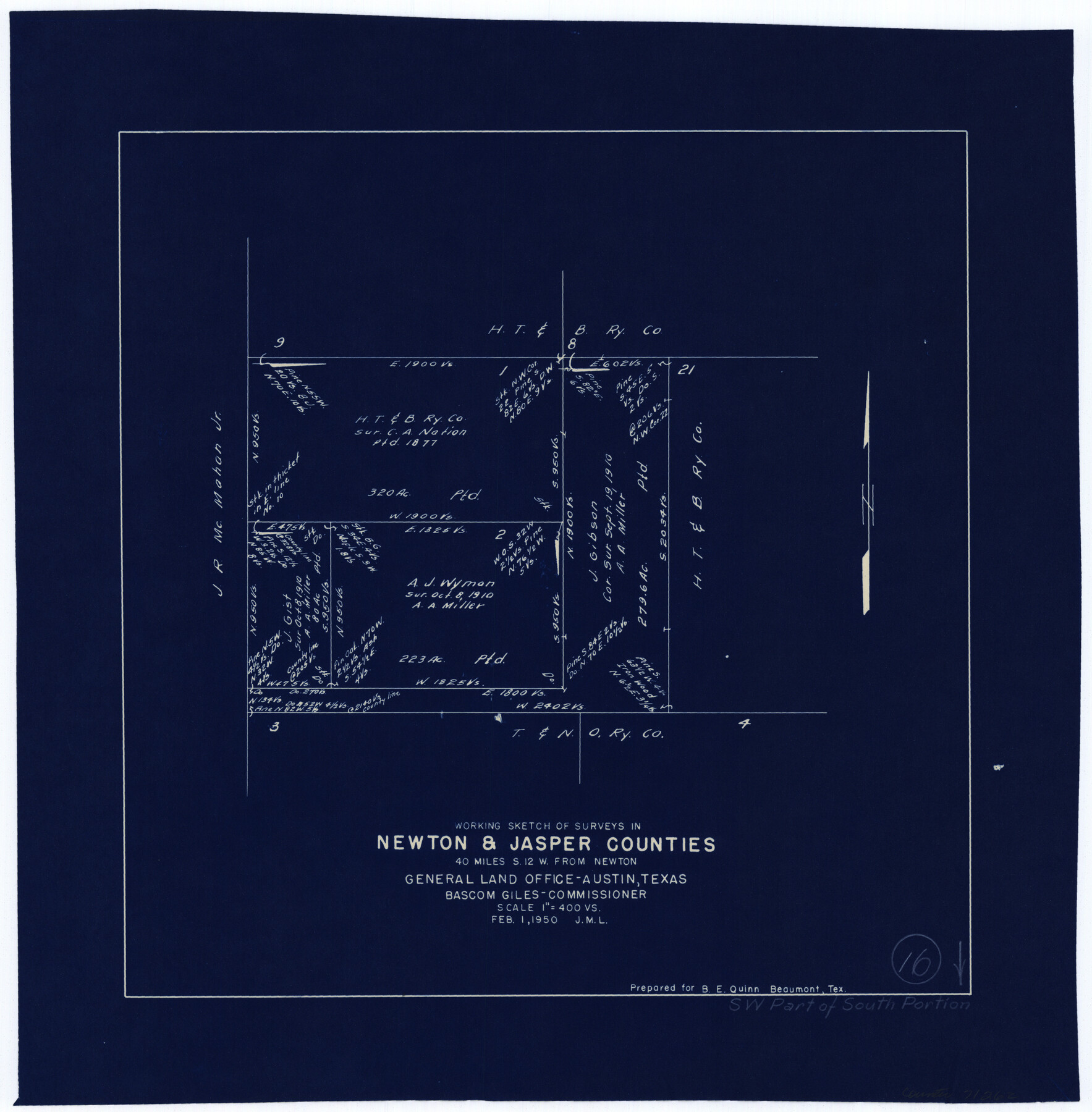 71262, Newton County Working Sketch 16, General Map Collection