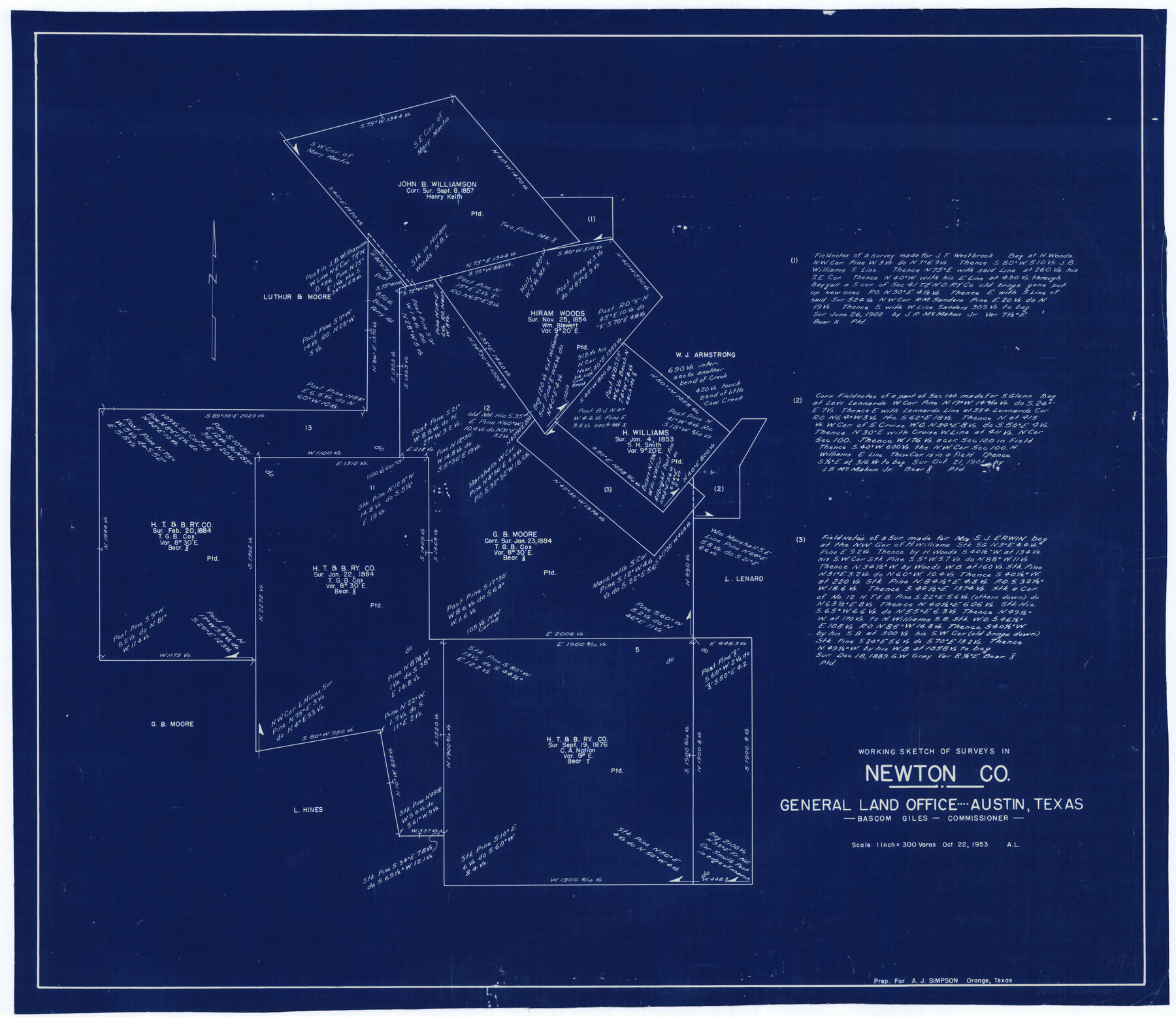 71273, Newton County Working Sketch 27, General Map Collection