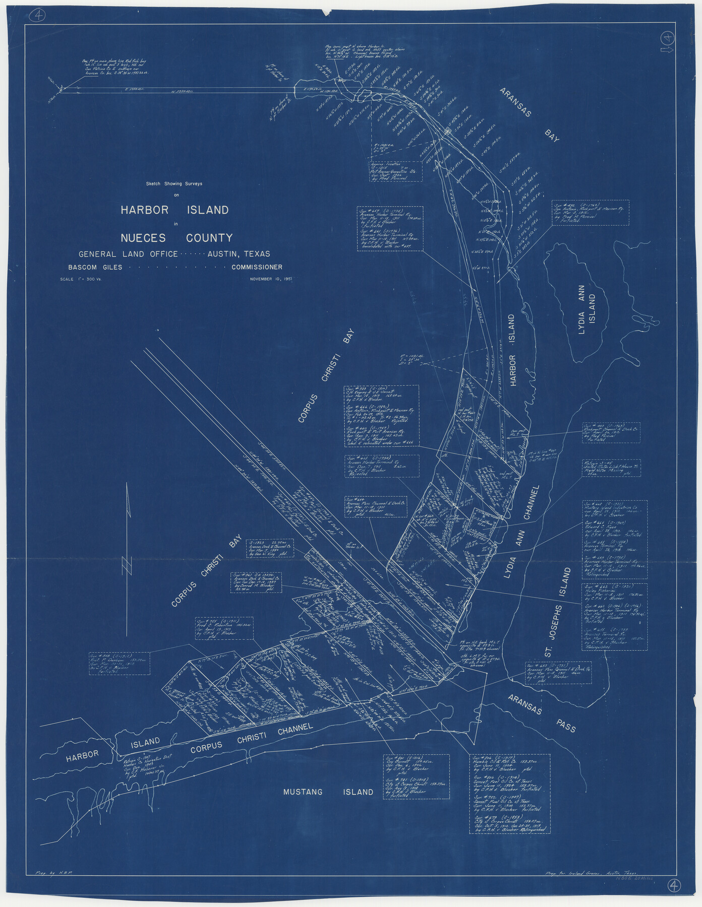 71306, Nueces County Working Sketch 4, General Map Collection