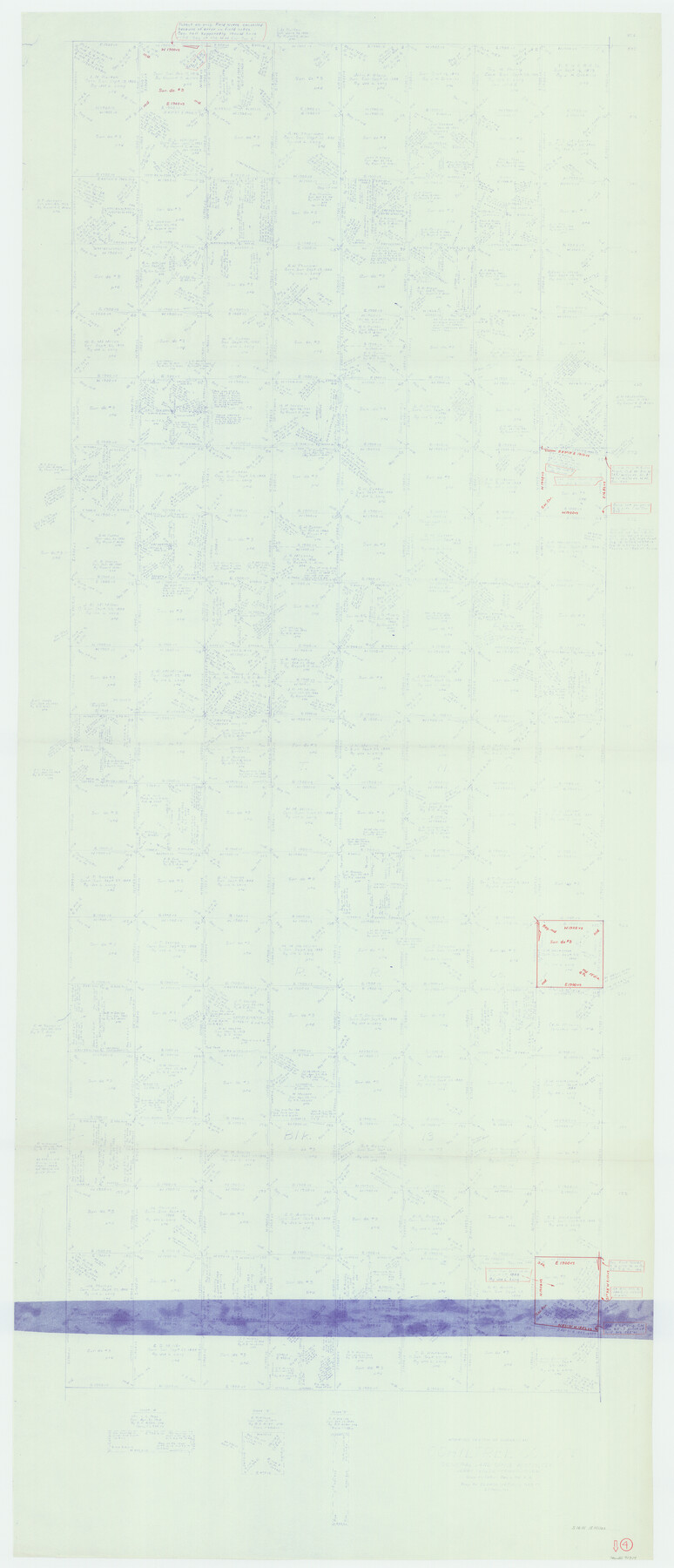 71317, Ochiltree County Working Sketch 4, General Map Collection