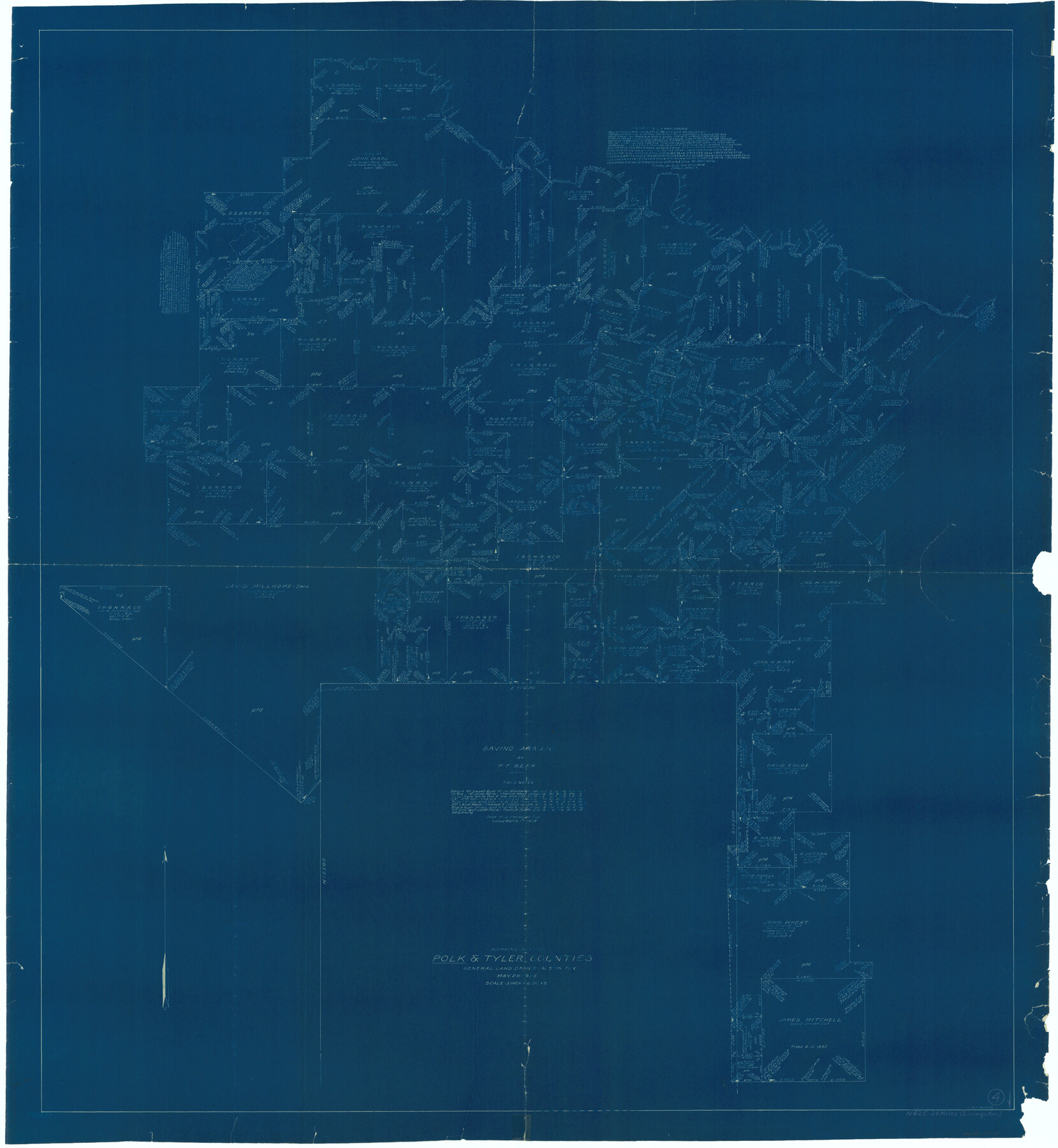 71619, Polk County Working Sketch 4, General Map Collection