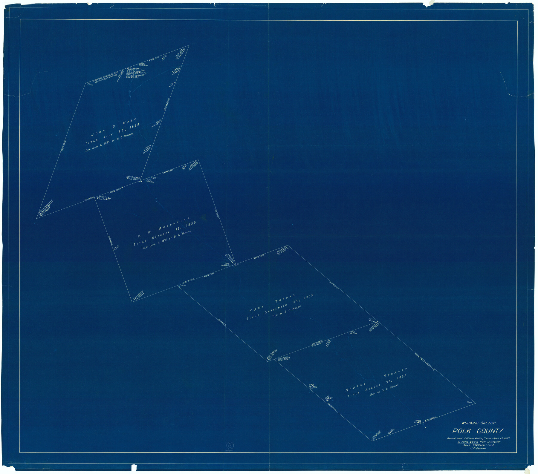 71625, Polk County Working Sketch 10, General Map Collection