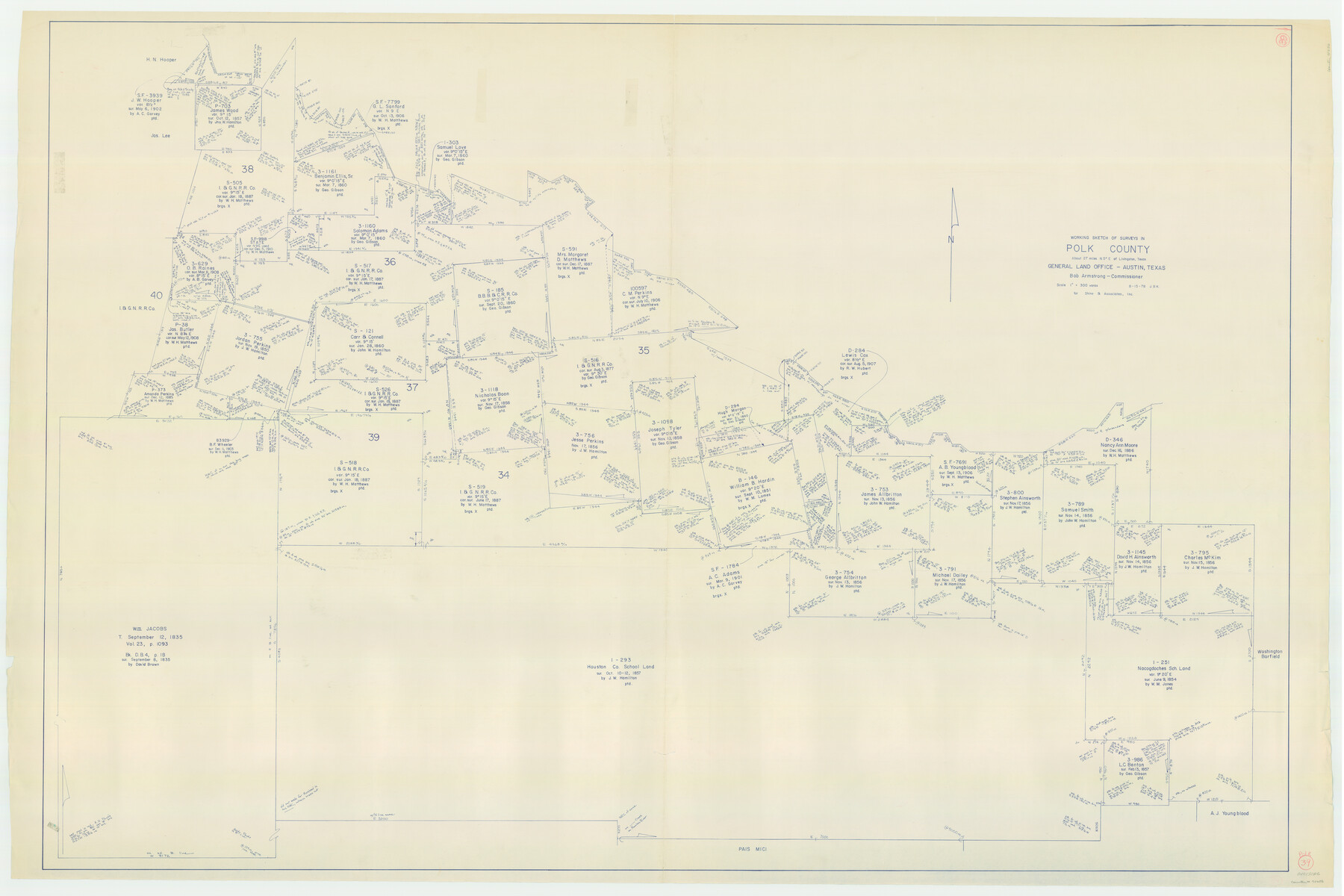 71656, Polk County Working Sketch 39, General Map Collection