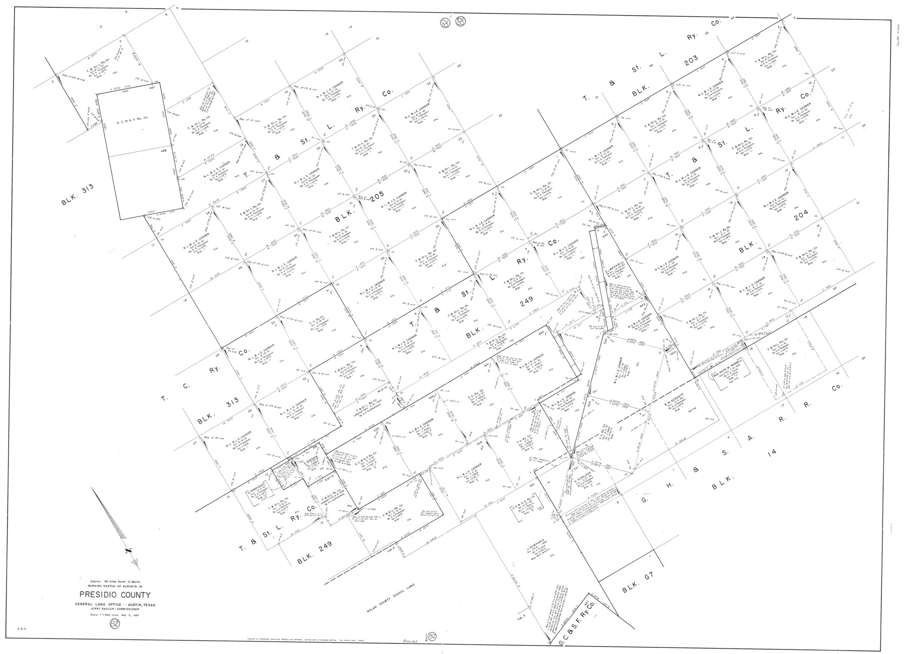 71759, Presidio County Working Sketch 82, General Map Collection