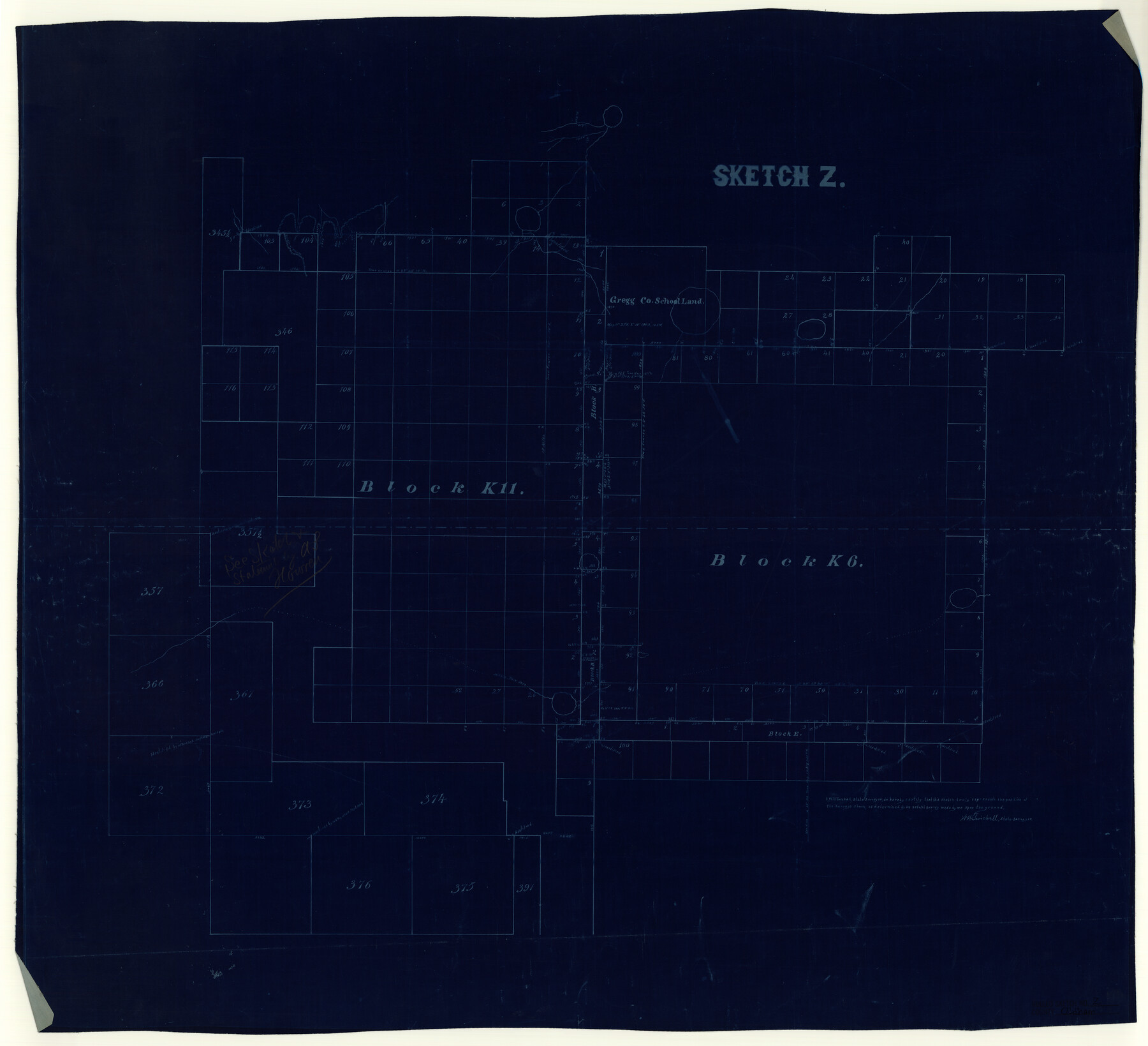 7178, Oldham County Rolled Sketch Z, General Map Collection