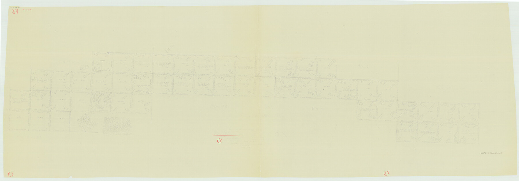 72605, Winkler County Working Sketch 11, General Map Collection