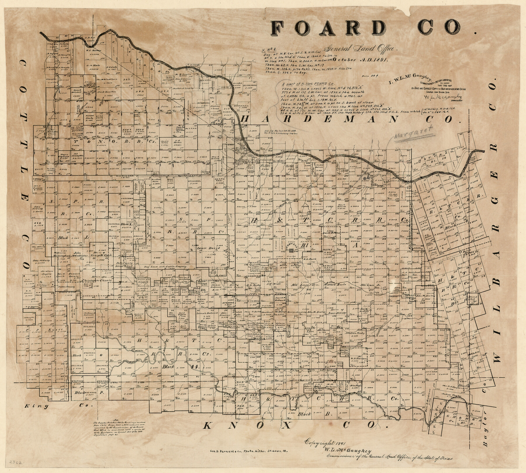 727, Foard County, Texas, Maddox Collection