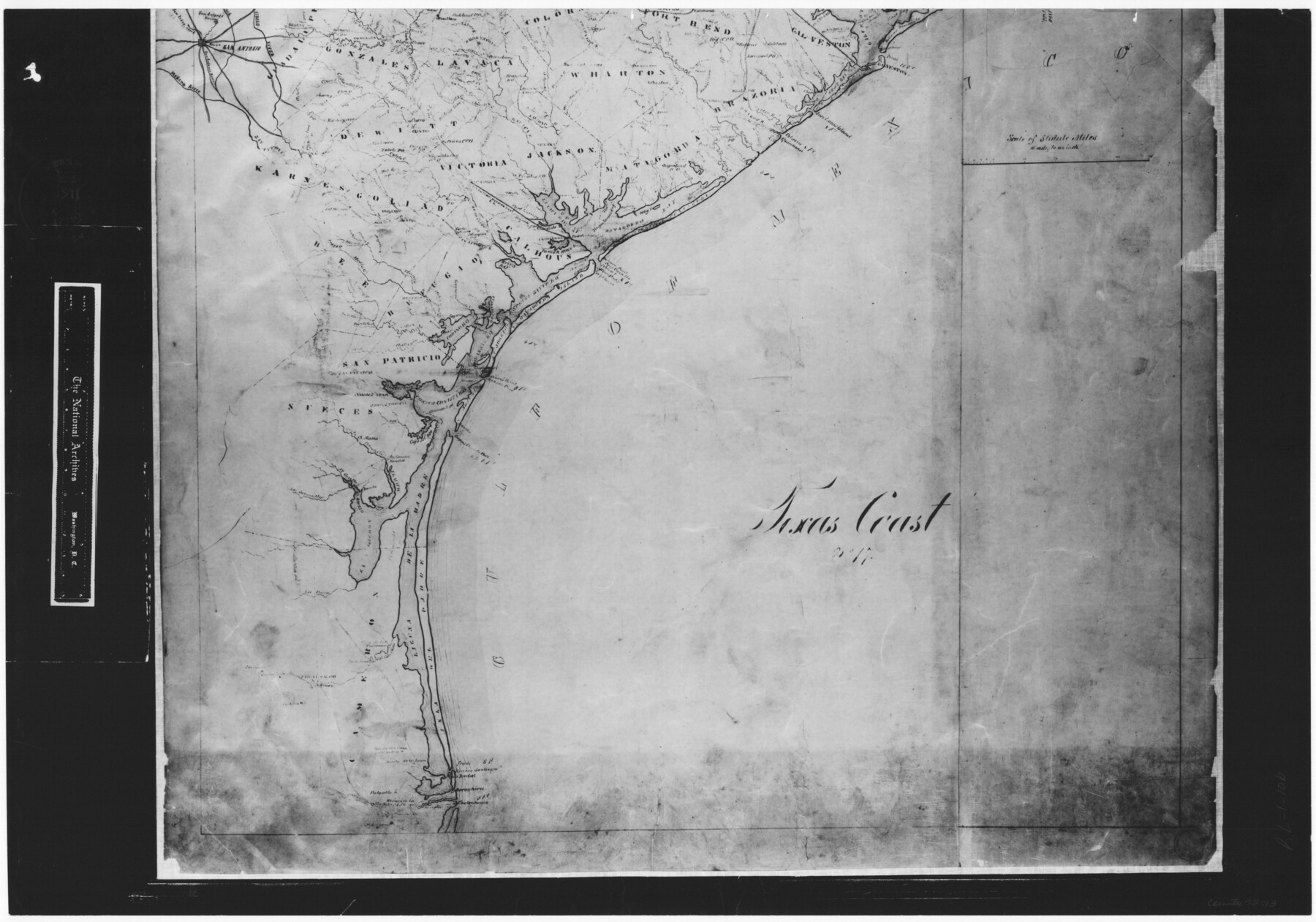 72713, Texas Coast, No. 17, General Map Collection