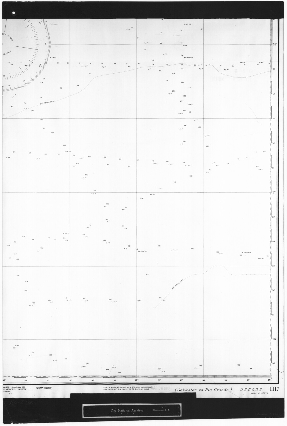 72745, United States - Gulf Coast - Galveston to Rio Grande, General Map Collection