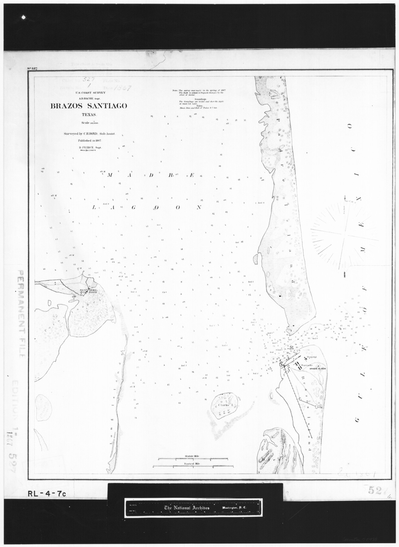 72988, Brazos Santiago, Texas, General Map Collection