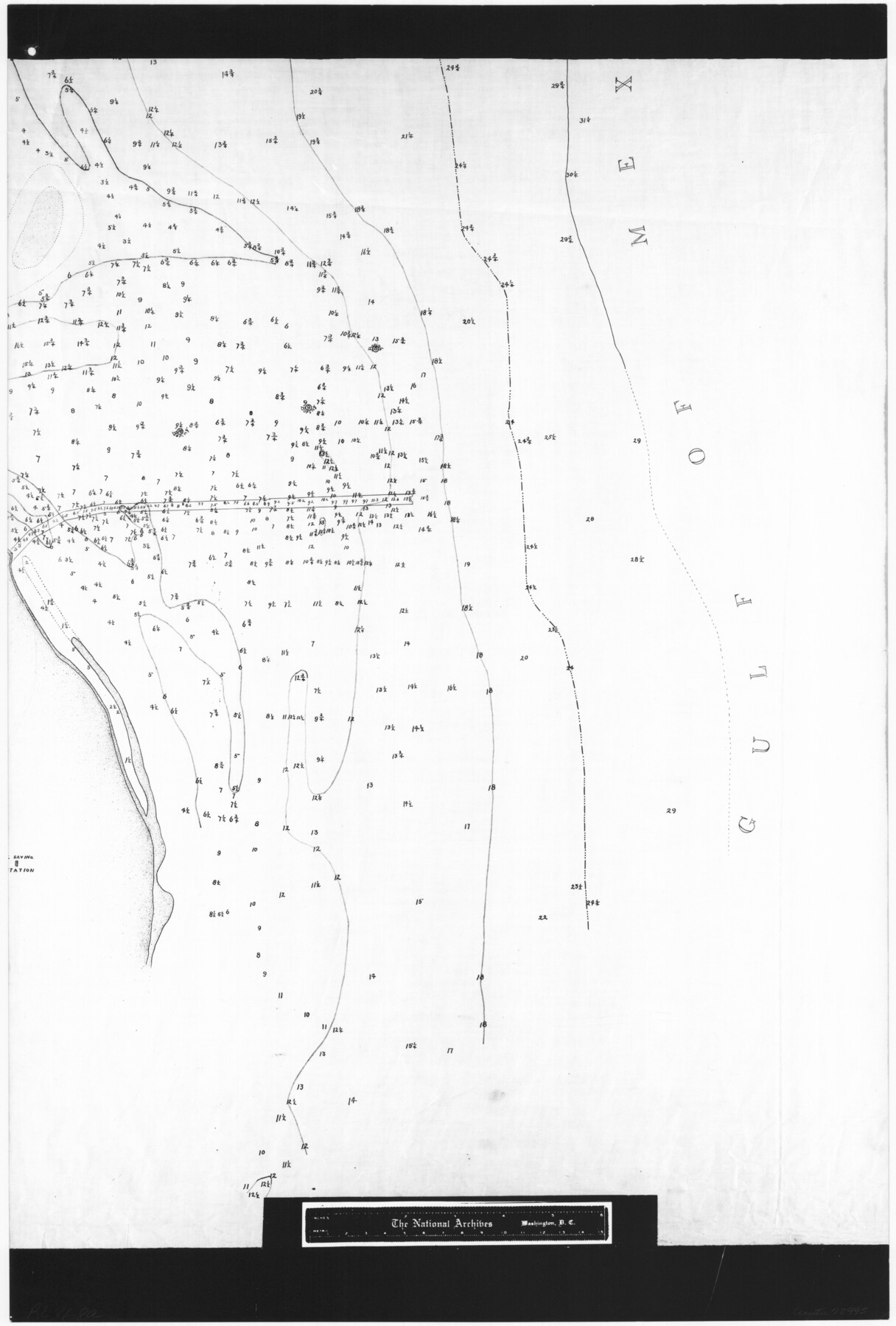 72995, Harbor of Brazos Santiago, Texas, General Map Collection