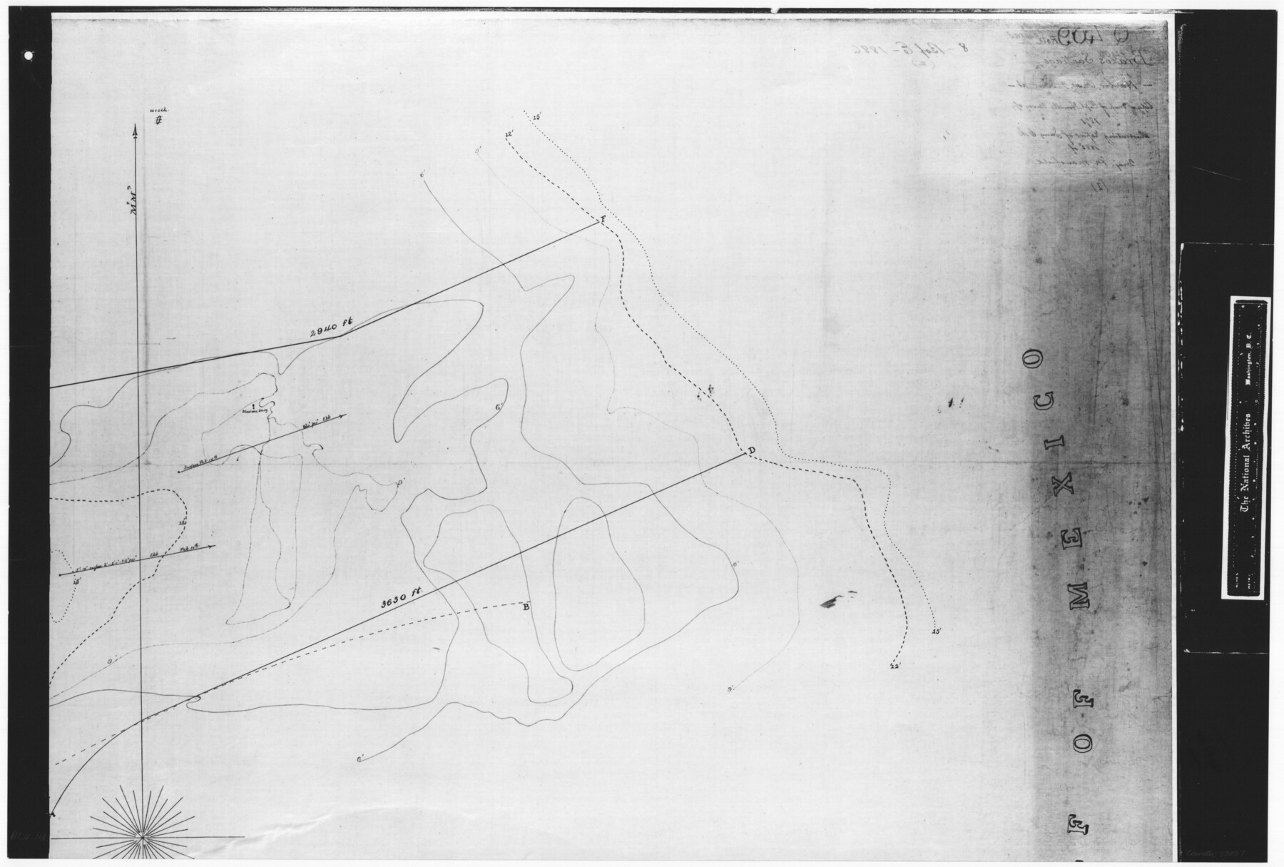 73037, Harbor Pass and Bar at Brazos Santiago, Texas, General Map Collection