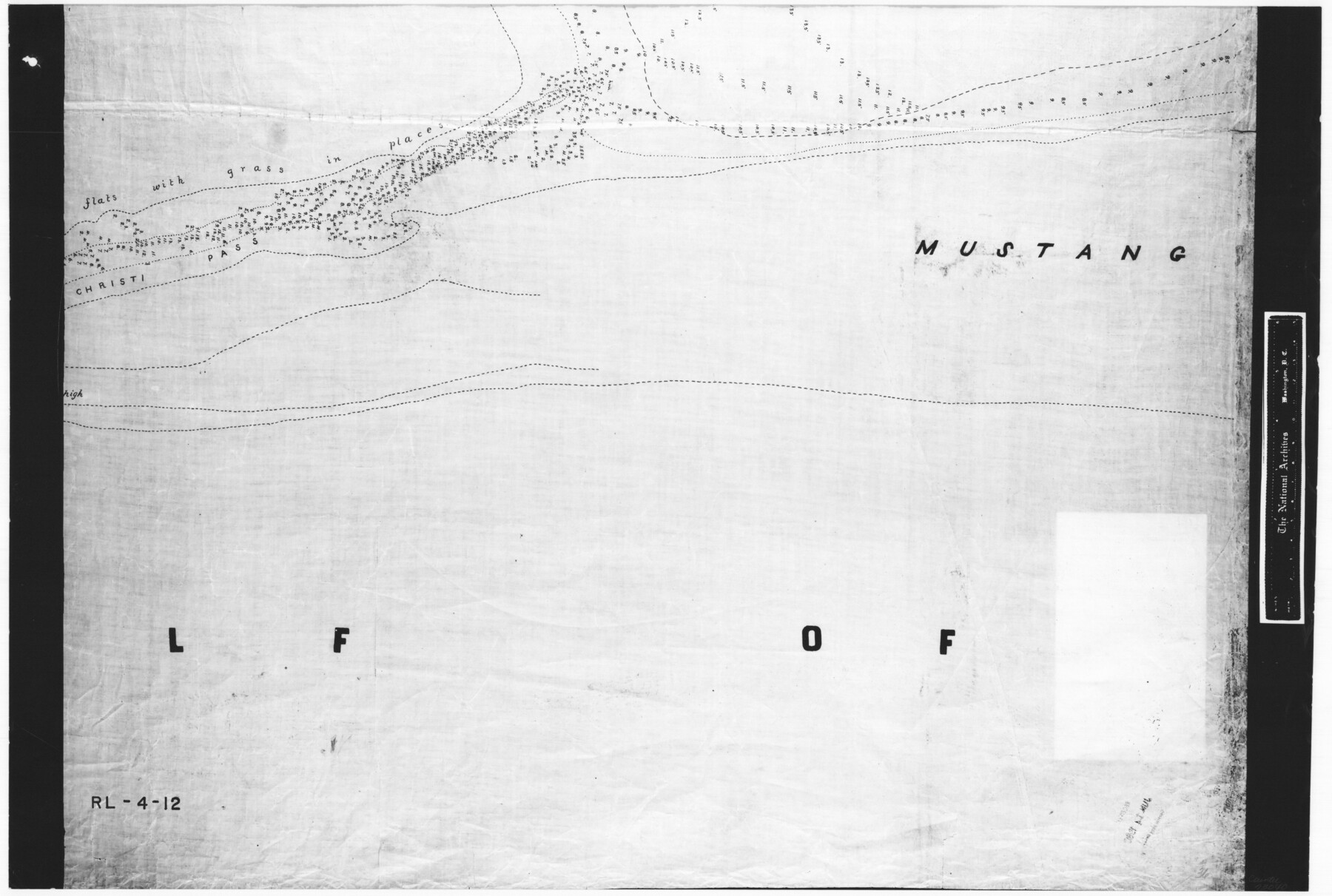73040, [Corpus Christi Bay, Padre Island, Mustang Island, Laguna de la Madre, King and Kenedy's Pasture], General Map Collection
