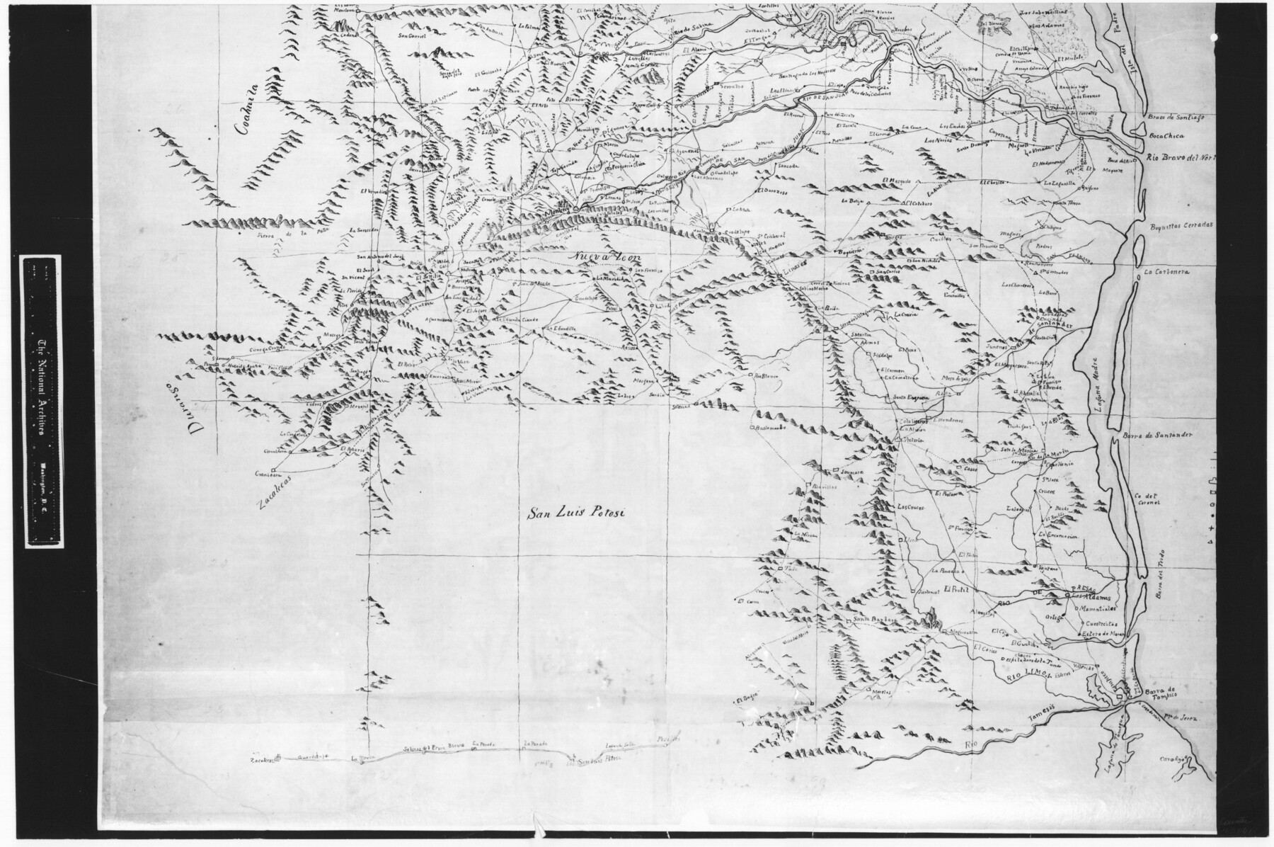 73061, Traced from Genl. Arista's map captured by the American Army under Genl. Taylor at Resaca de la Palma 9th May '46 and presented to James K. Polk, President U. States, General Map Collection