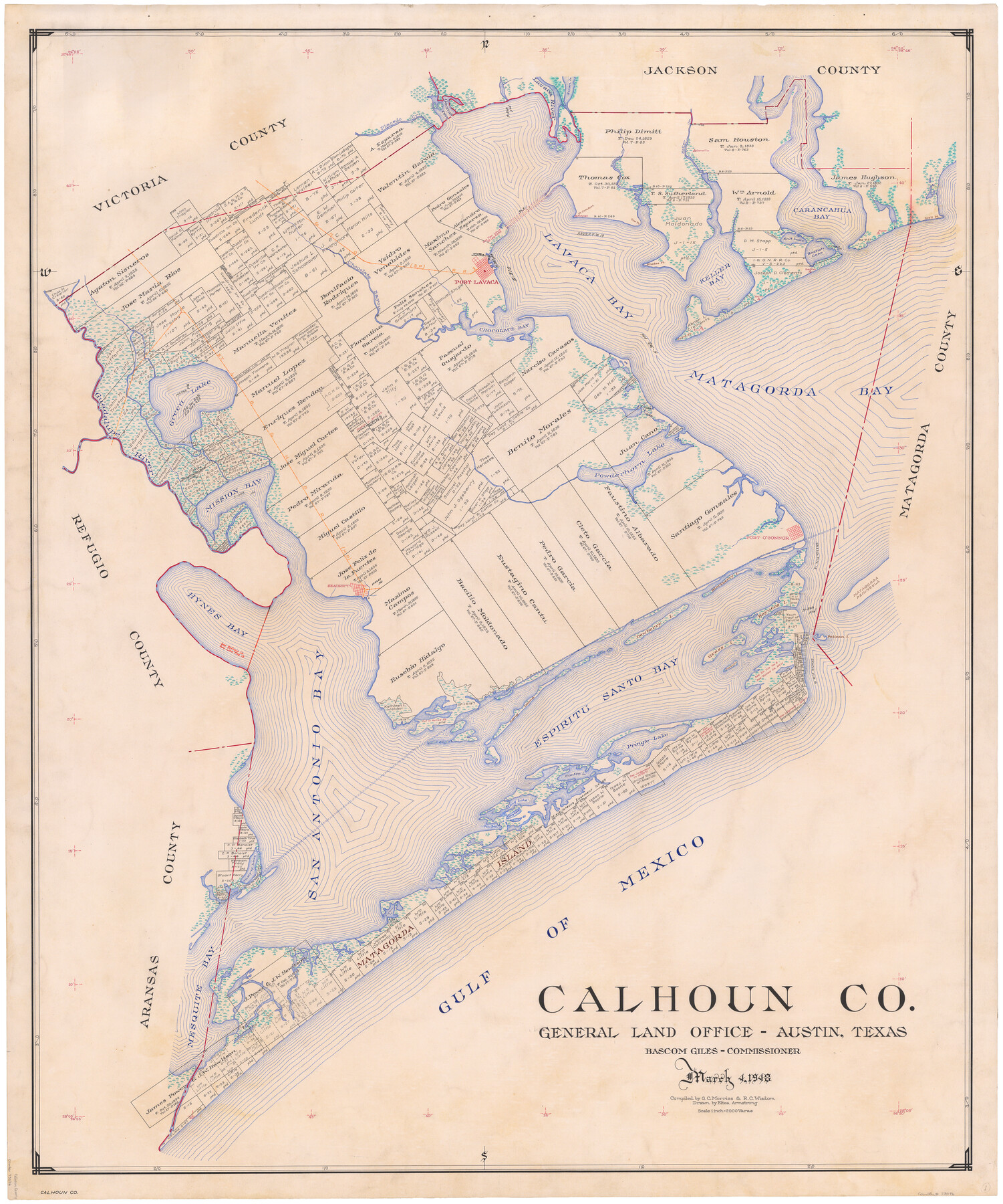 73096, Calhoun Co., General Map Collection