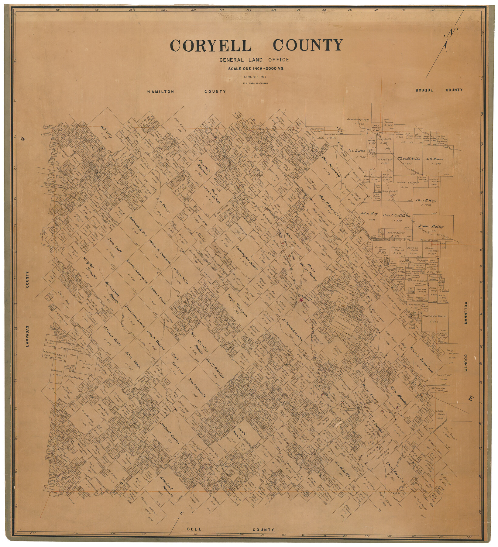 73117, Coryell County, General Map Collection
