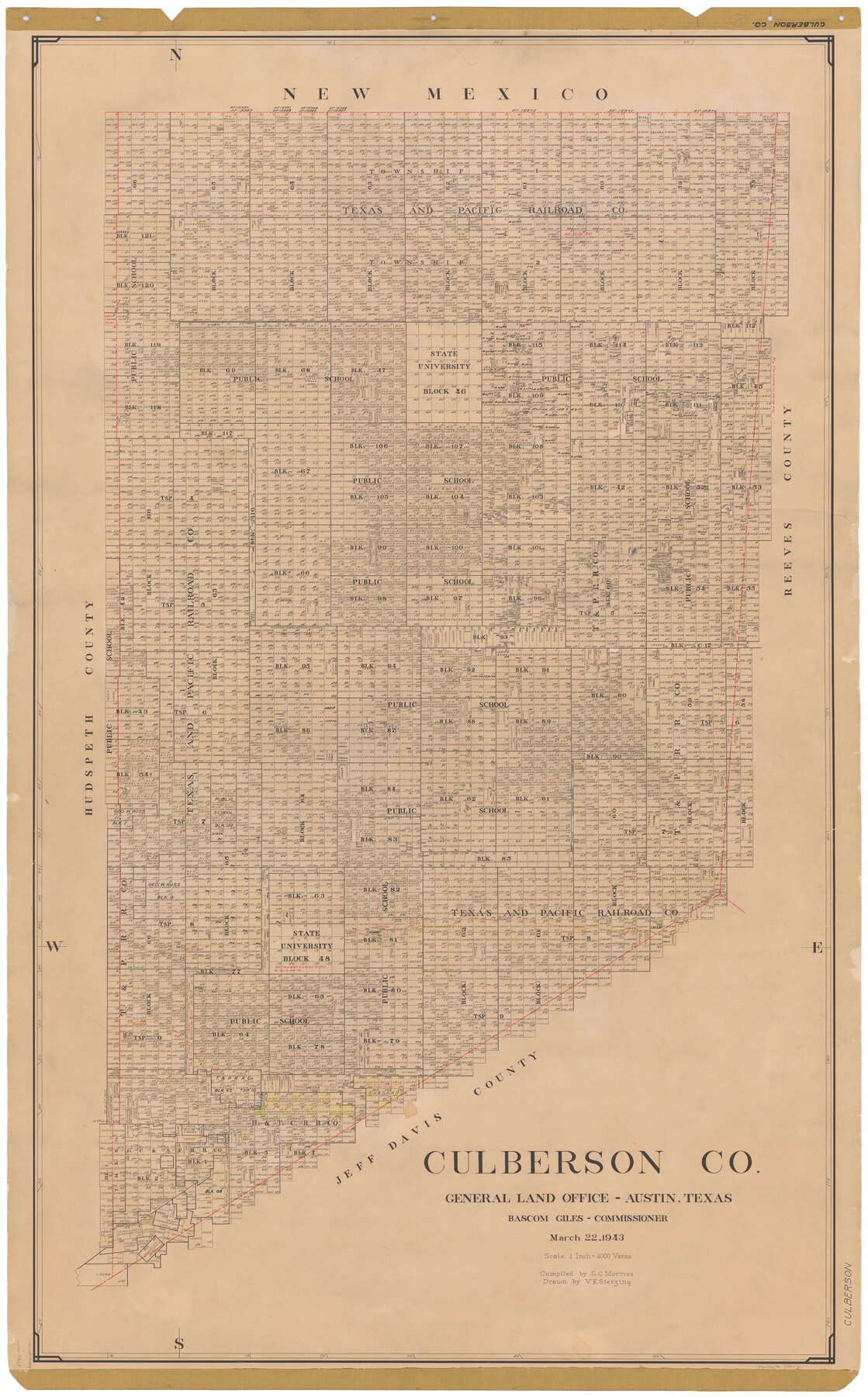 73124, Culberson Co., General Map Collection