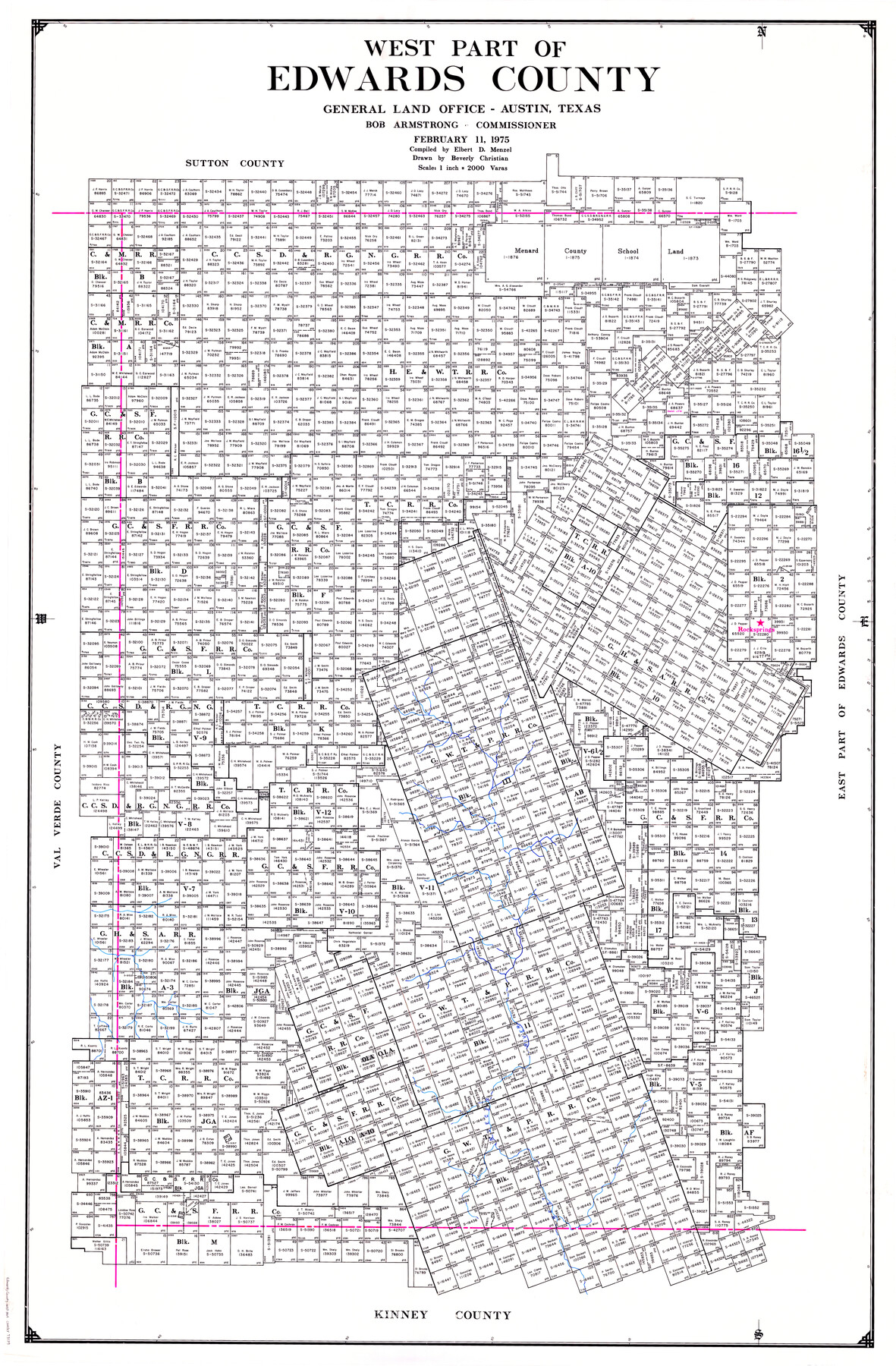 73139, West Part of Edwards County, General Map Collection