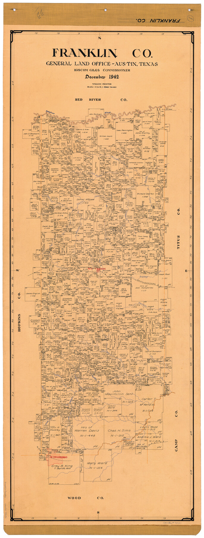 73151, Franklin Co., General Map Collection