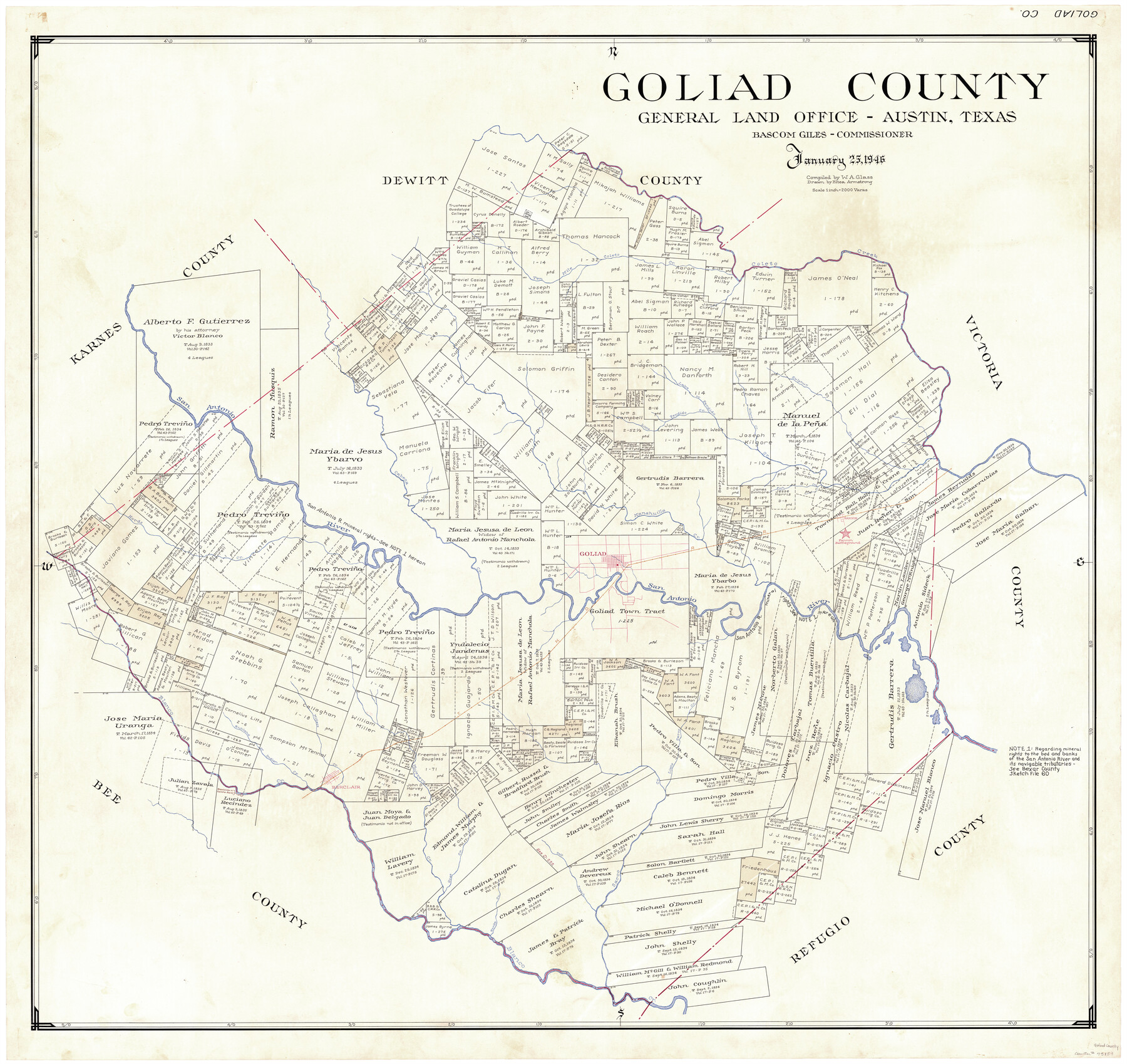 73159, Goliad County, General Map Collection