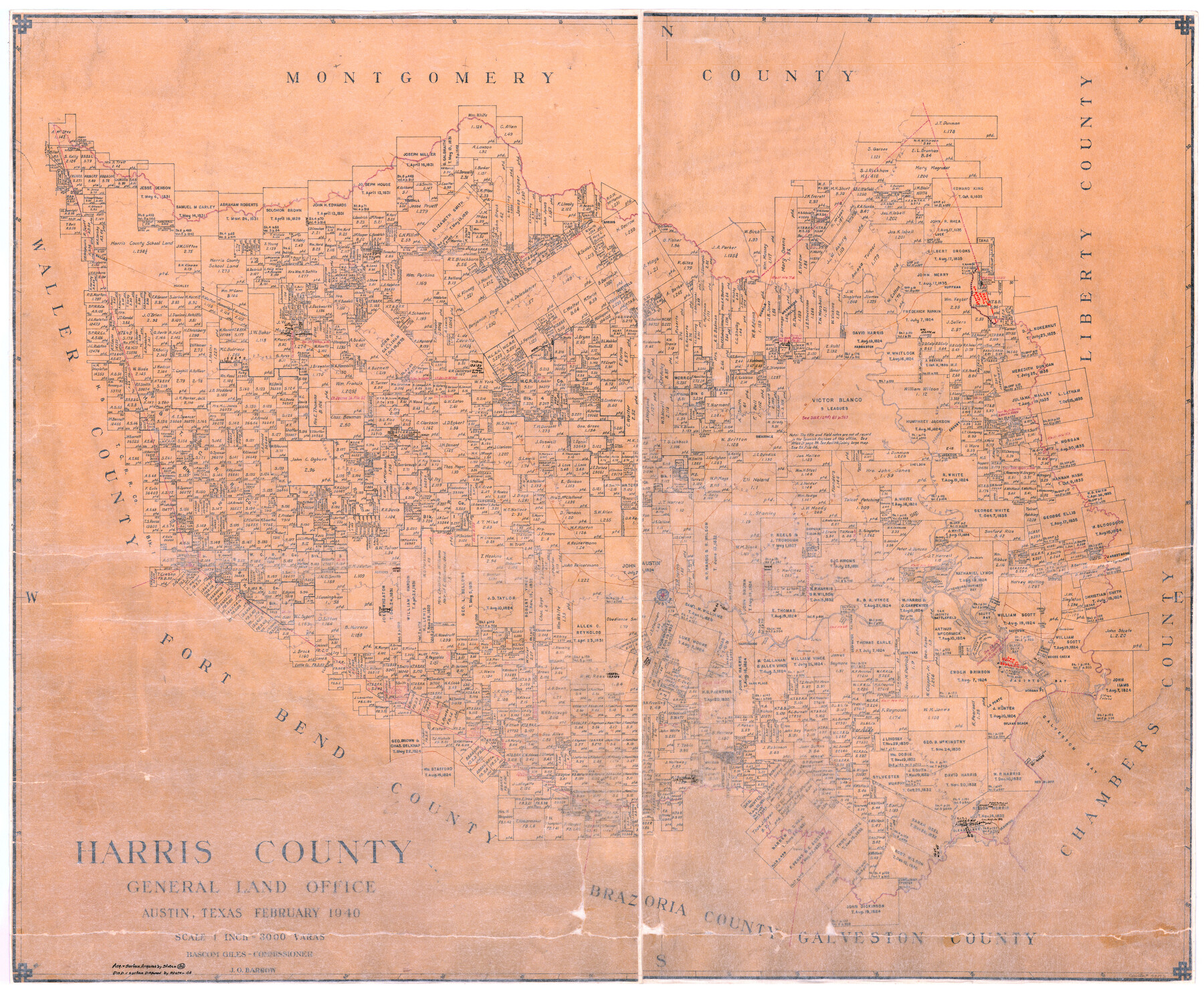 73172, Harris County, General Map Collection