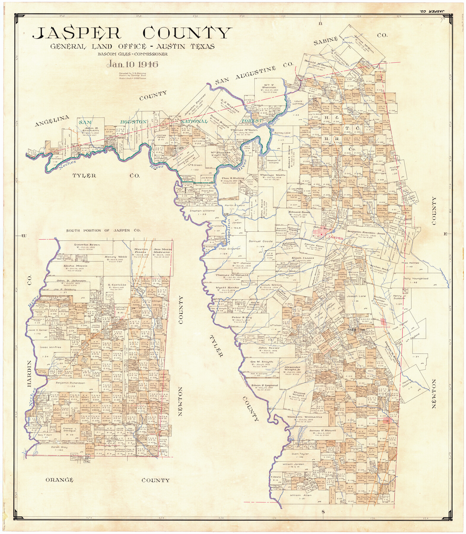 73192, Jasper County, General Map Collection